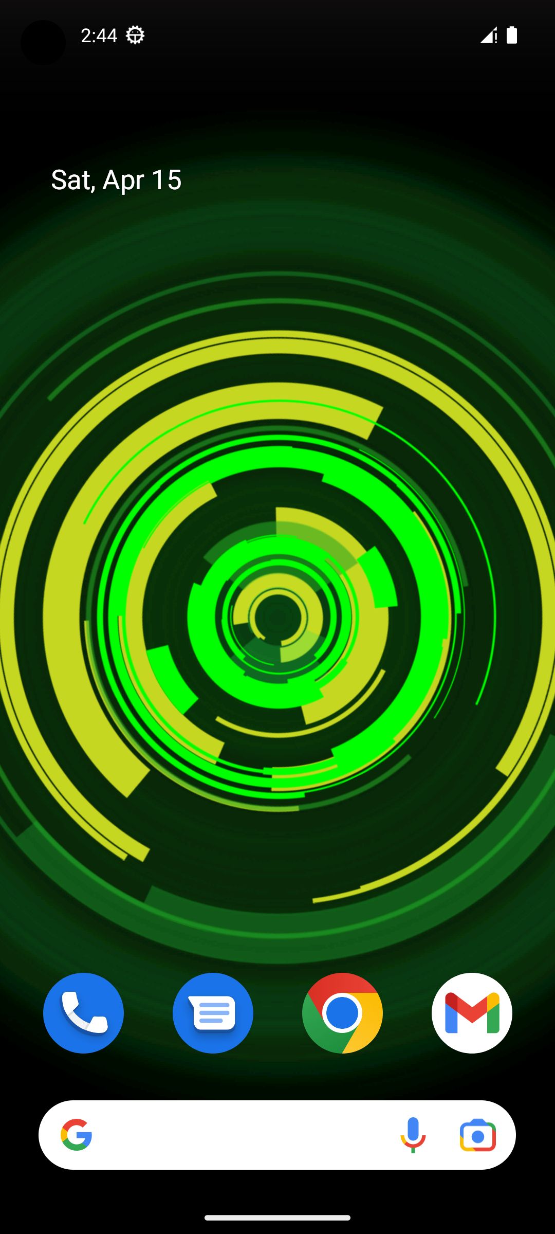 اسکرین شات 4 برنامه Holo Ring Live Wallpaper