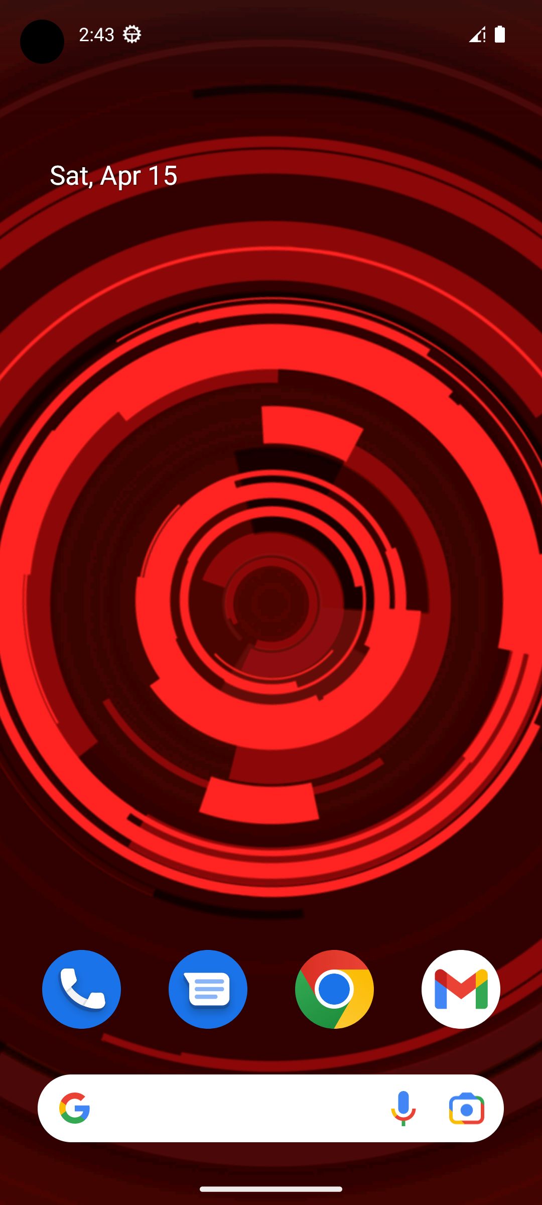 اسکرین شات 2 برنامه Holo Ring Live Wallpaper