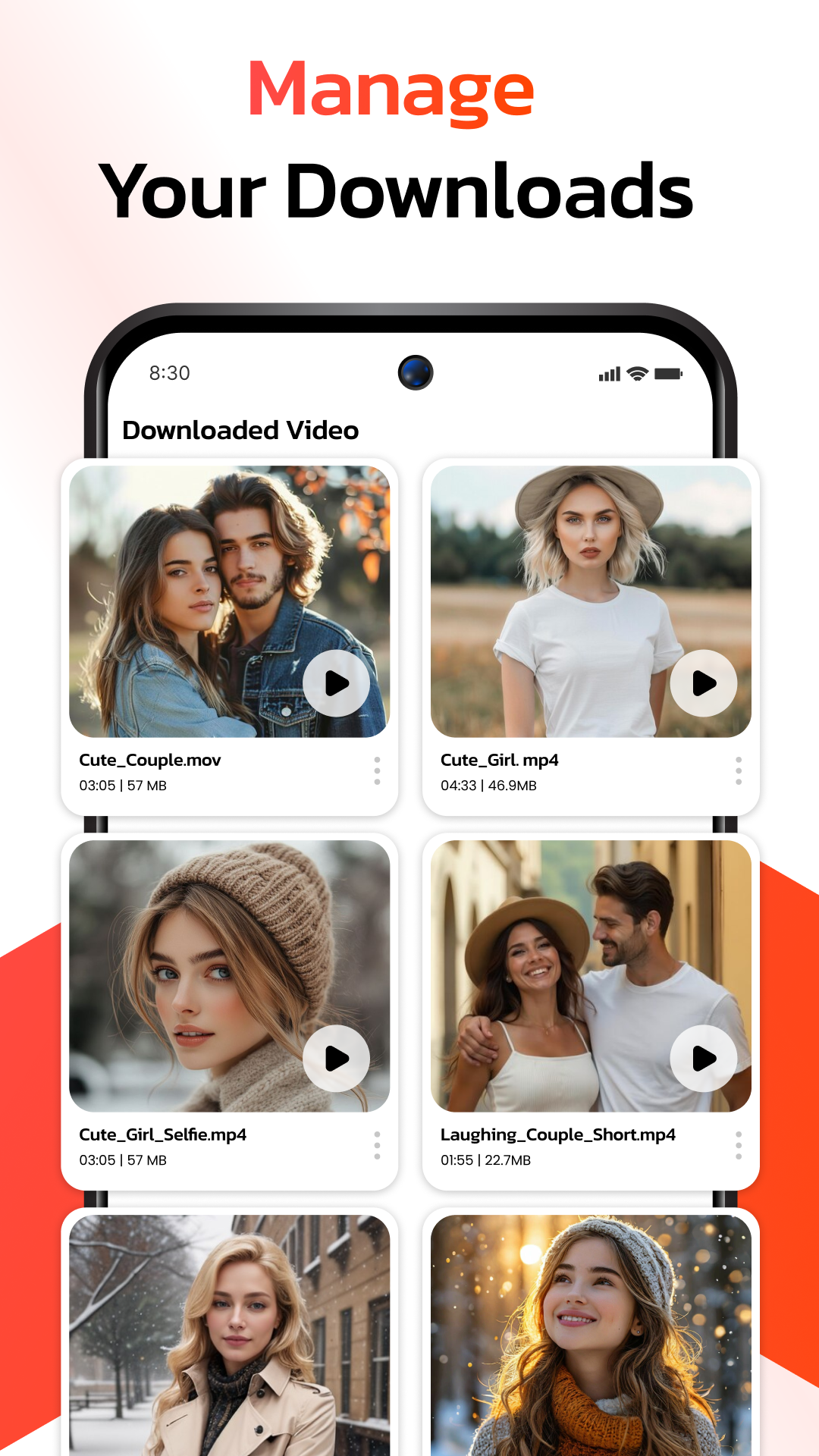 اسکرین شات 5 برنامه Xltra HD Downloader Quick Save