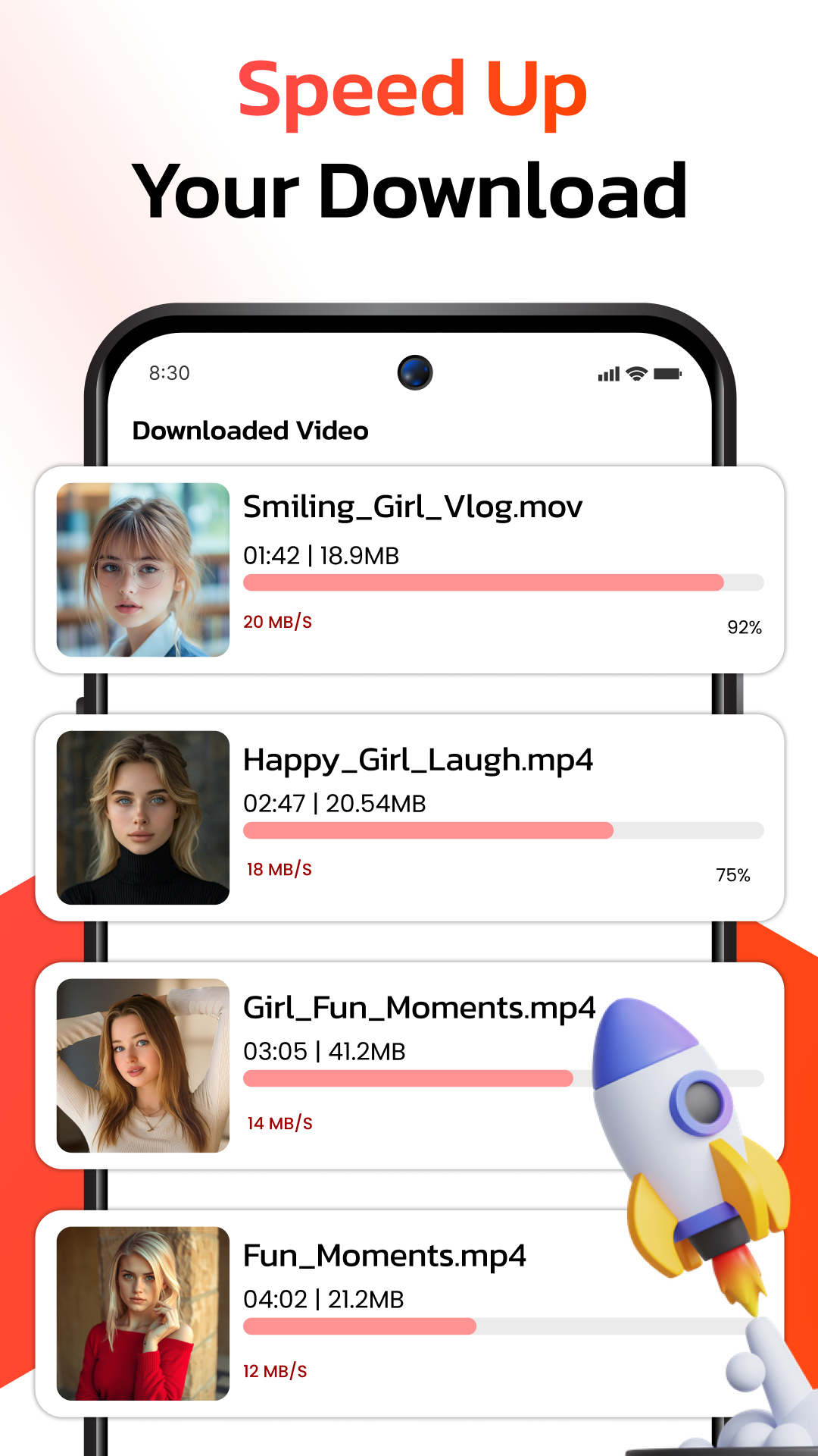 اسکرین شات 7 برنامه Xltra HD Downloader Quick Save