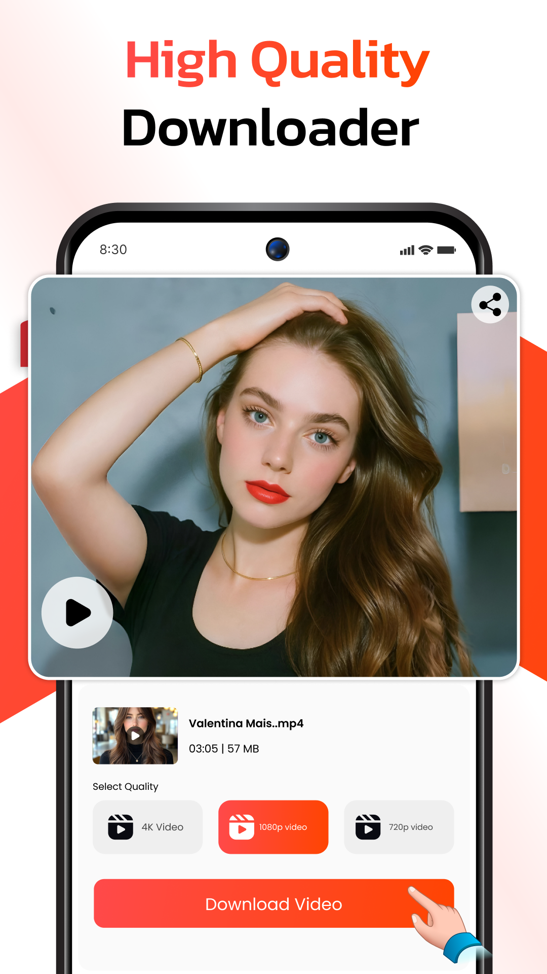 اسکرین شات 4 برنامه Xltra HD Downloader Quick Save