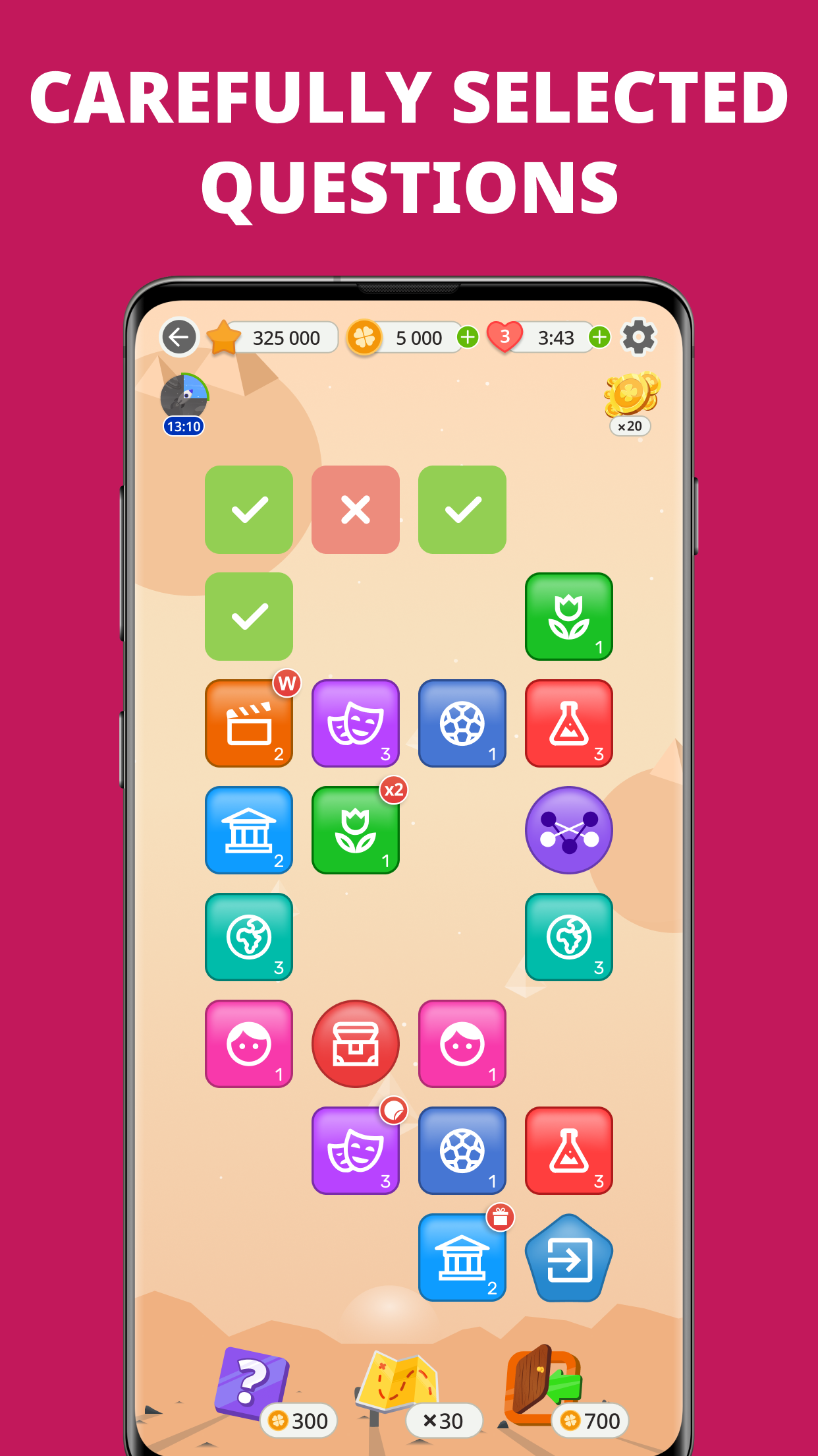 اسکرین شات 3 بازی QuizzLand. Quiz & Trivia game