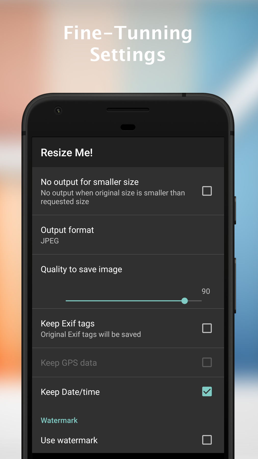 اسکرین شات 2 برنامه Resize Me! Lite (Legacy)