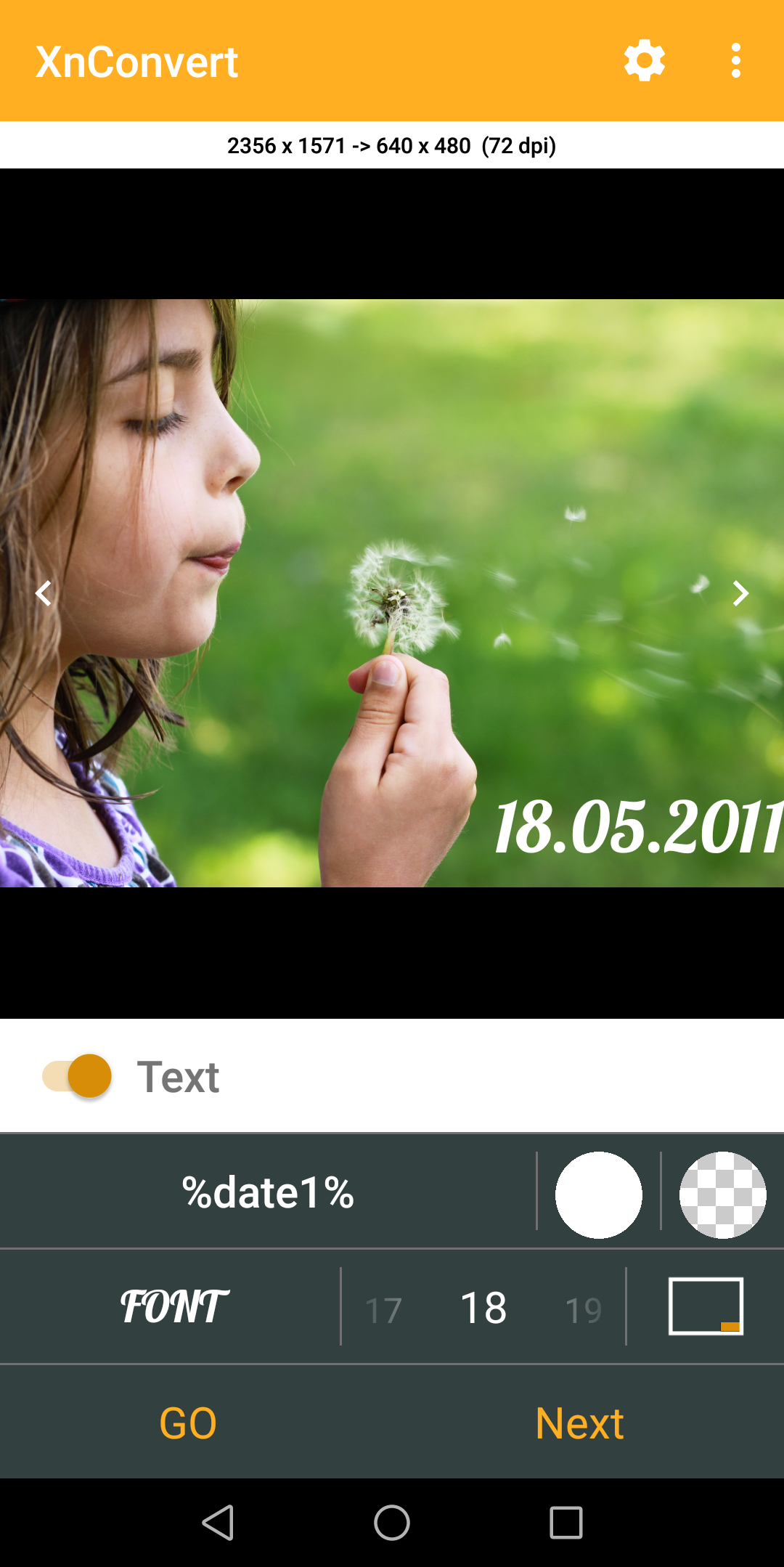 اسکرین شات 4 برنامه XnConvert - Photo Resize