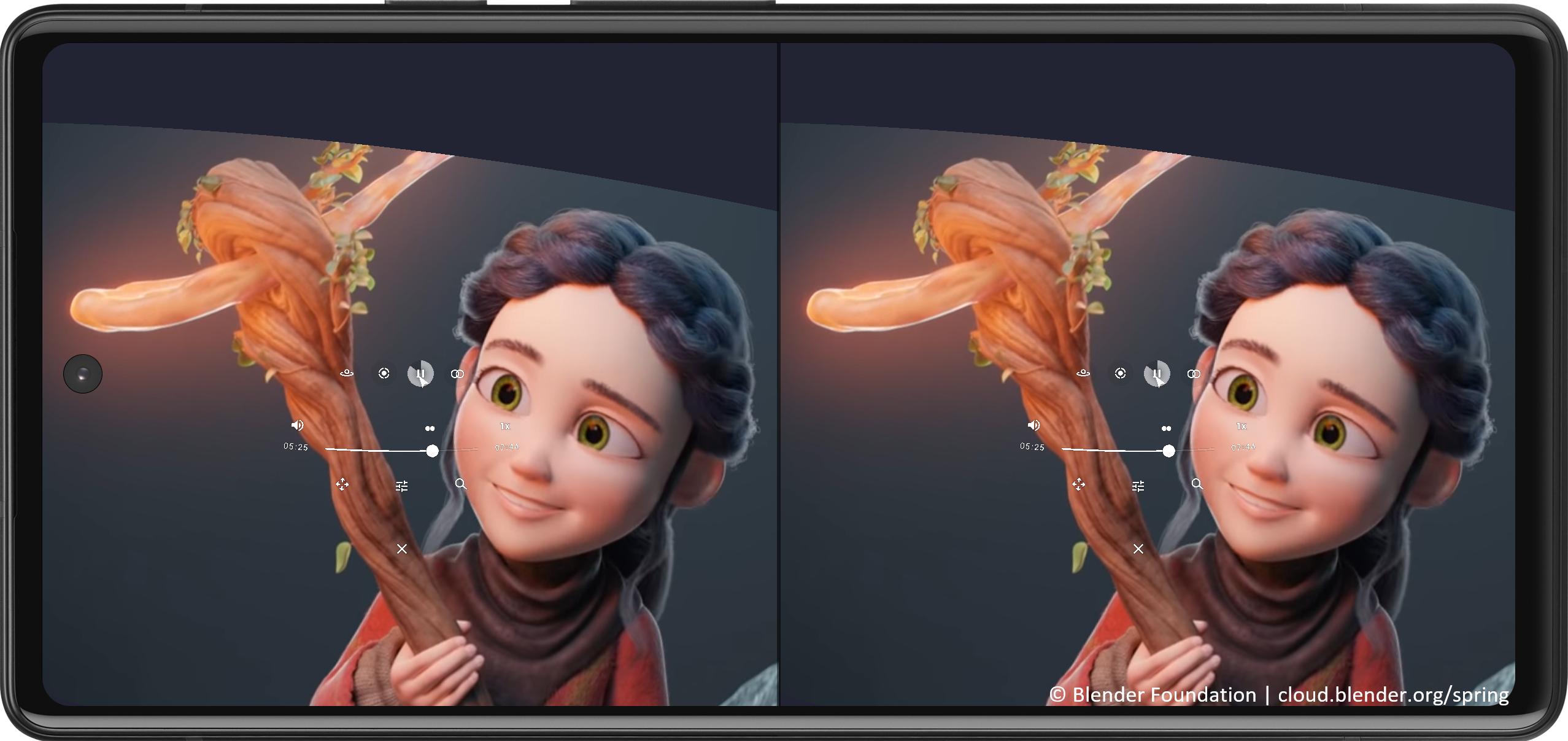 اسکرین شات 4 برنامه VR Media Player