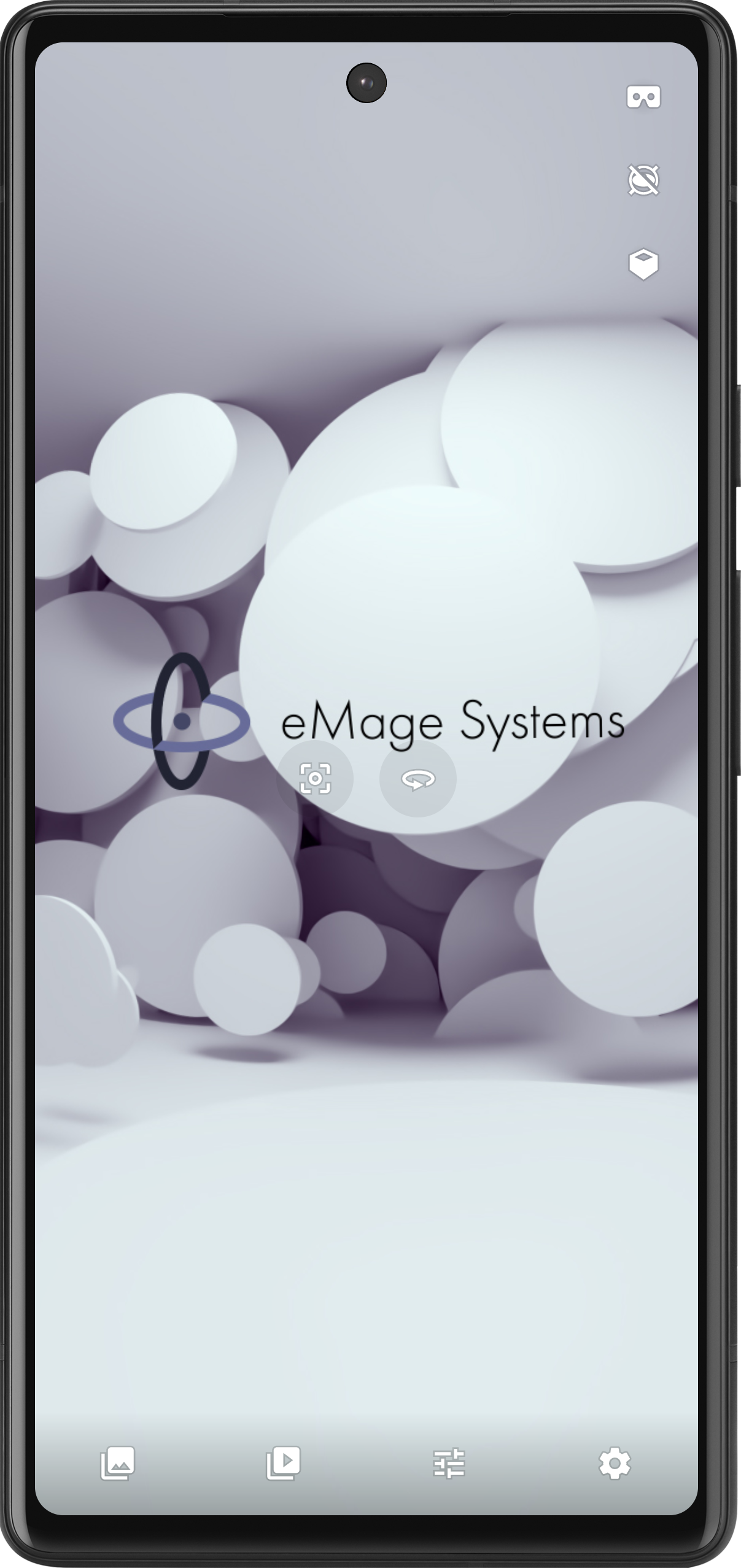 اسکرین شات 1 برنامه VR Media Player
