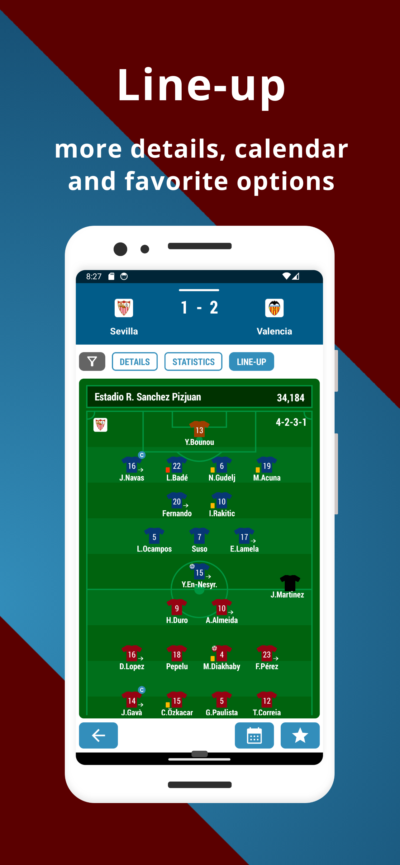 اسکرین شات 5 برنامه Football ES 1