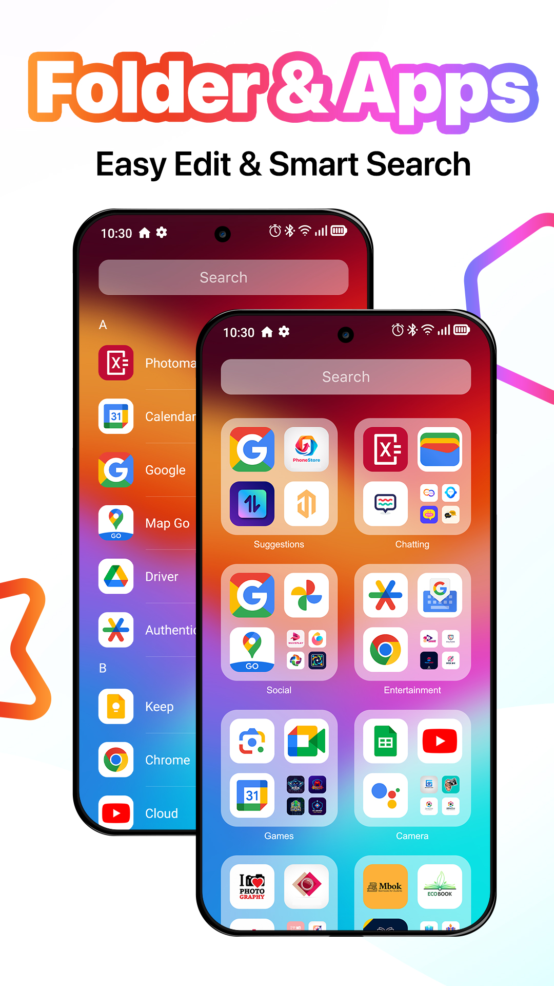اسکرین شات 4 برنامه MiniPhone Launcher 26: Cool OS