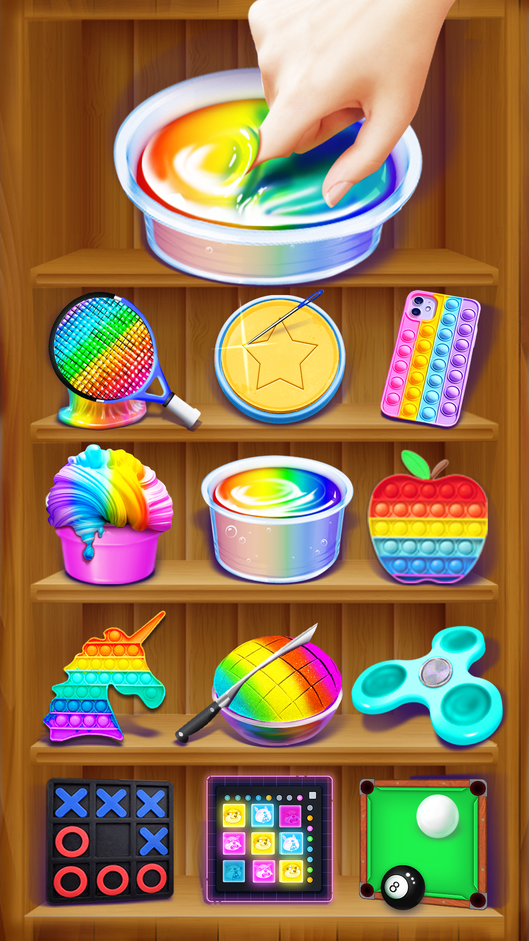 اسکرین شات 5 بازی Antistress relaxing toy game