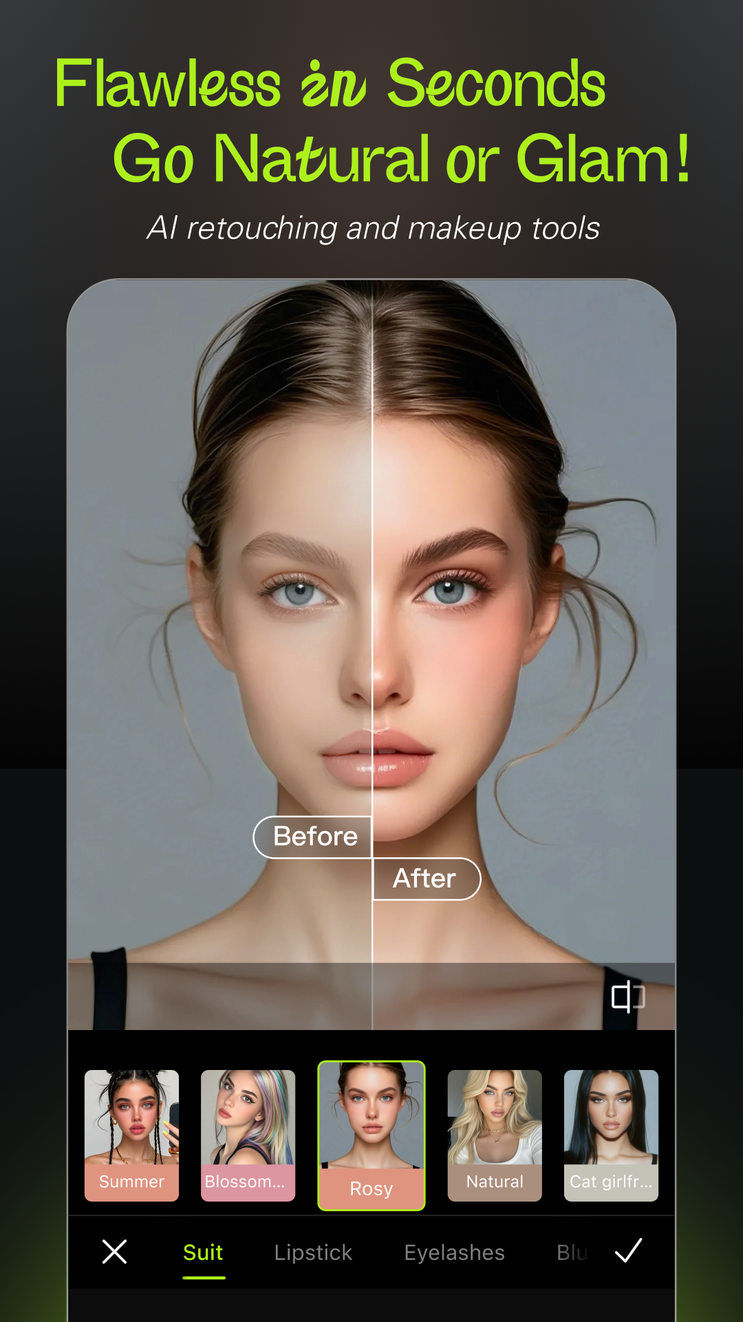 اسکرین شات 4 برنامه Hypic - Photo Editor & AI Art