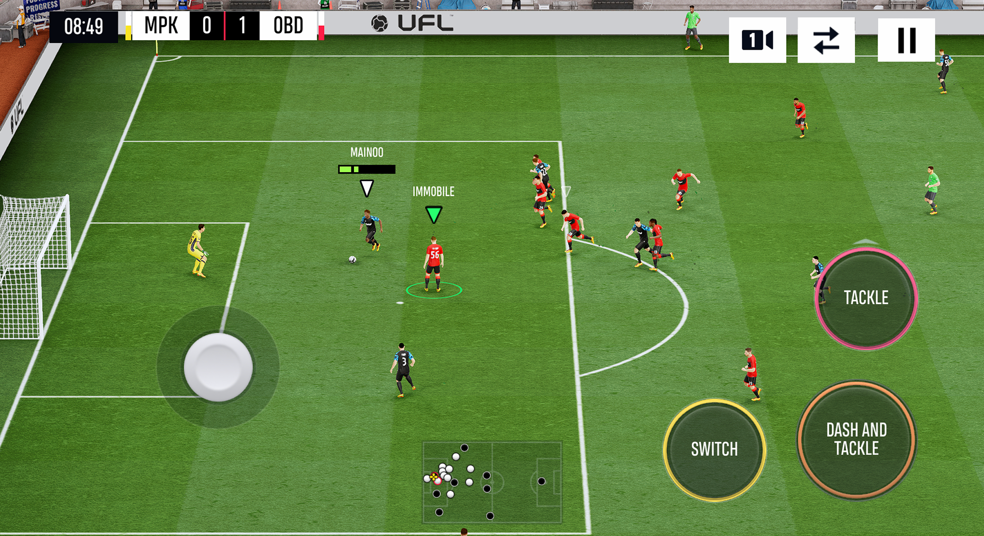 اسکرین شات 1 بازی UFL - Soccer Game 2026