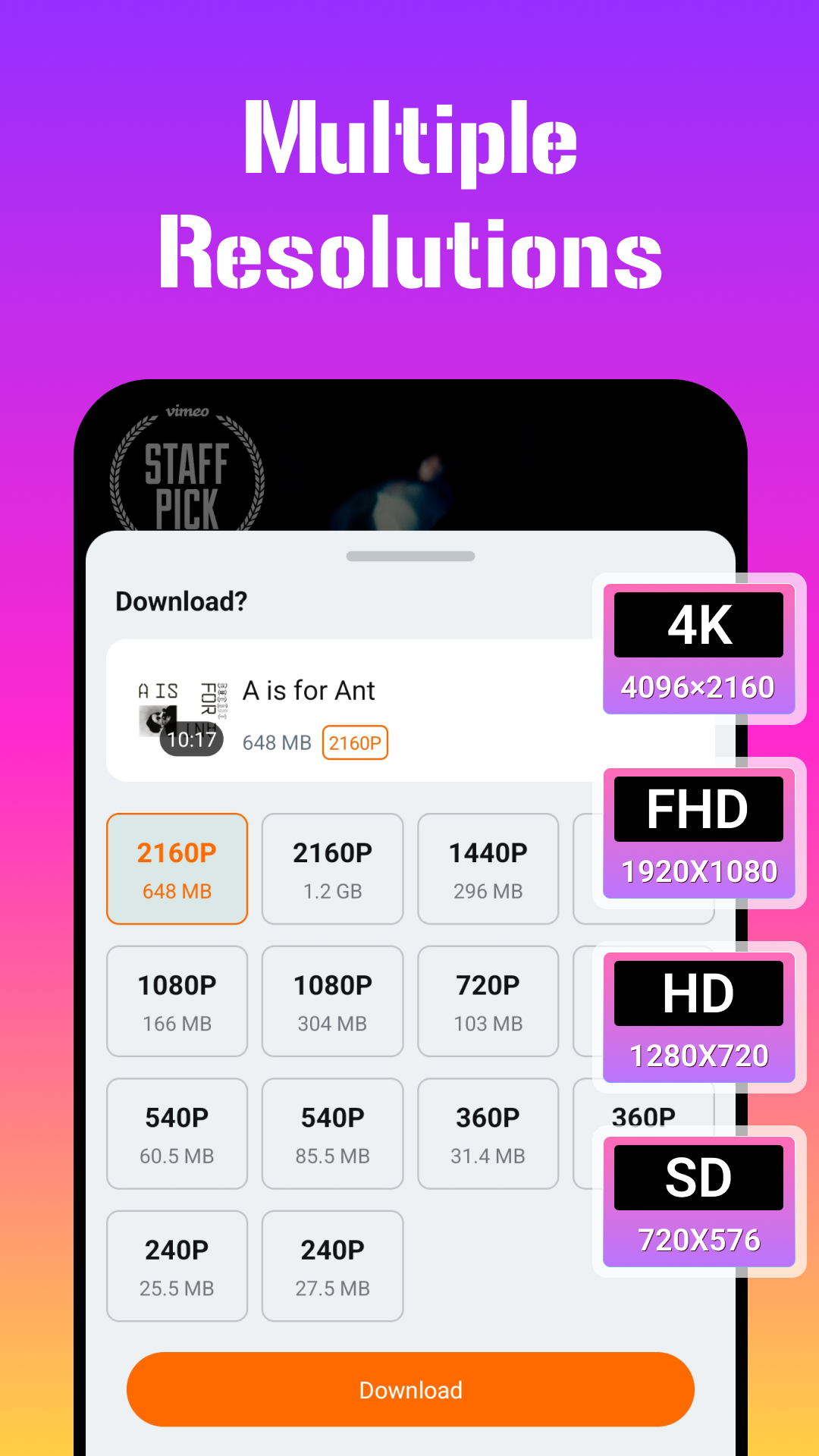 اسکرین شات 5 برنامه Xtra Downloader - Video Player