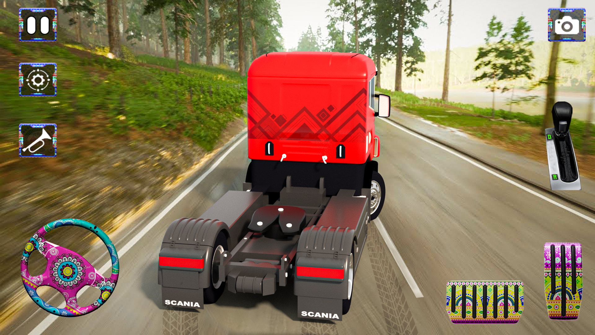 اسکرین شات 2 بازی Offroad Truck Simulator Game