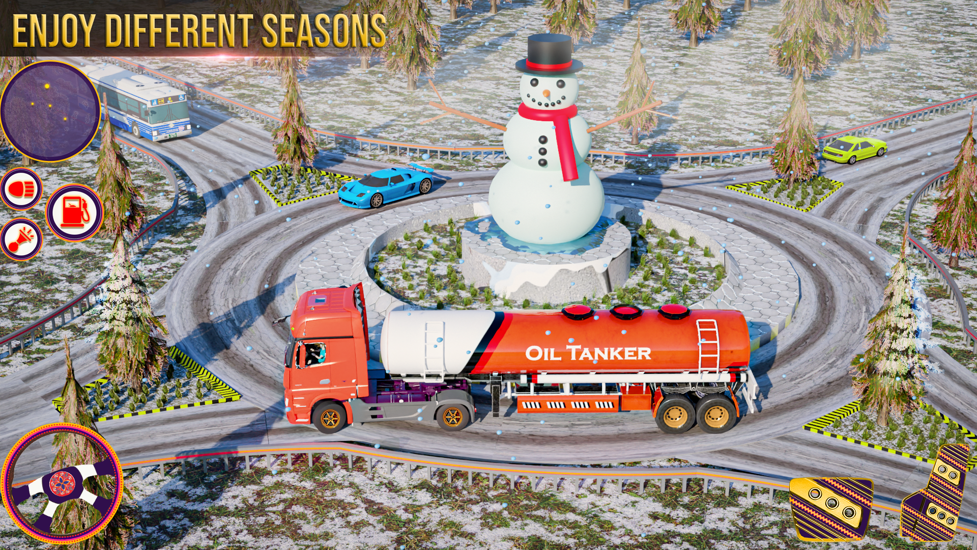 اسکرین شات 3 بازی Pak Truck Driving Games