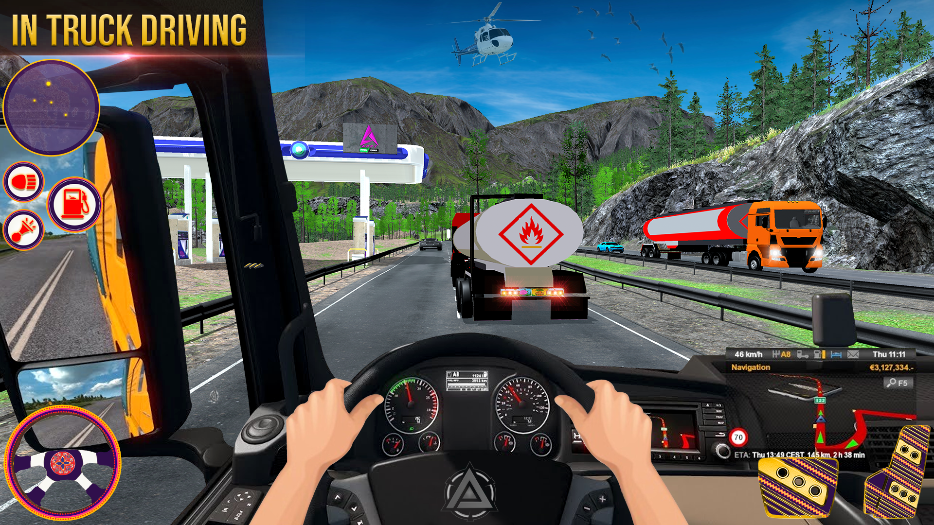 اسکرین شات 2 بازی Pak Truck Driving Games