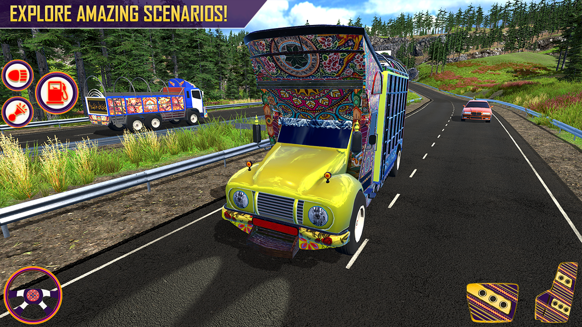 اسکرین شات 4 بازی Pak Truck Driving Games