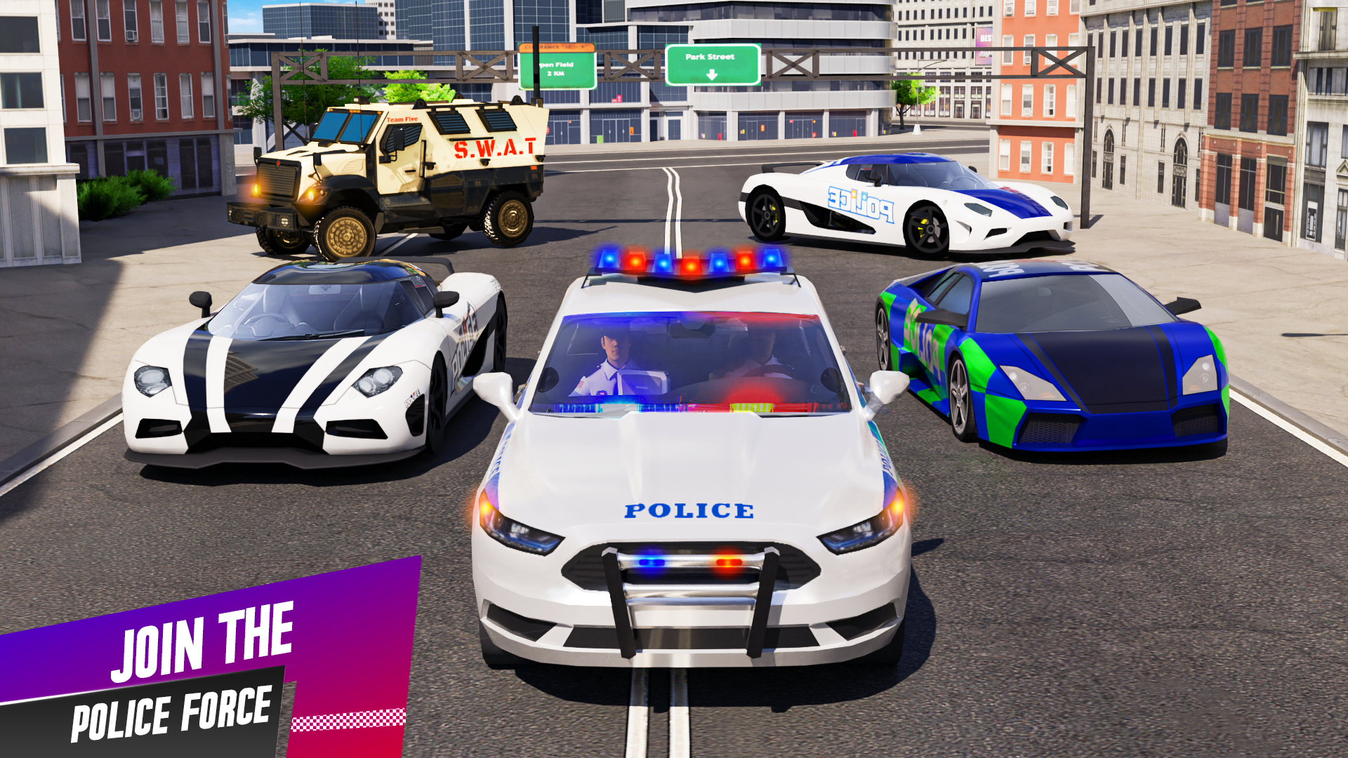 اسکرین شات 7 بازی Dubai Police Car Games 3d
