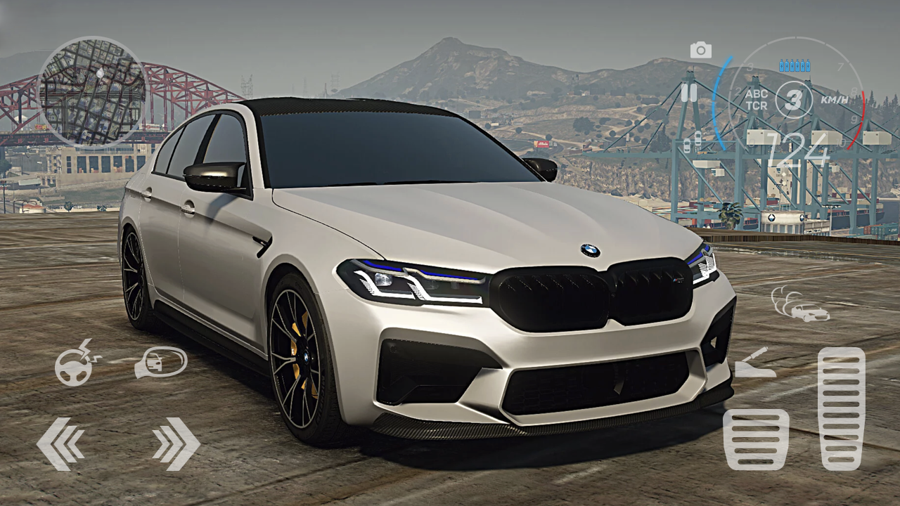 اسکرین شات 1 بازی BMW M5: Driving Car Simulator