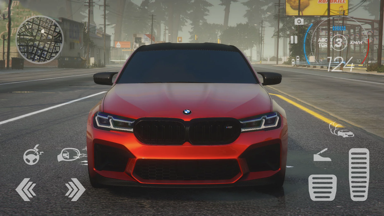اسکرین شات 3 بازی BMW M5: Driving Car Simulator