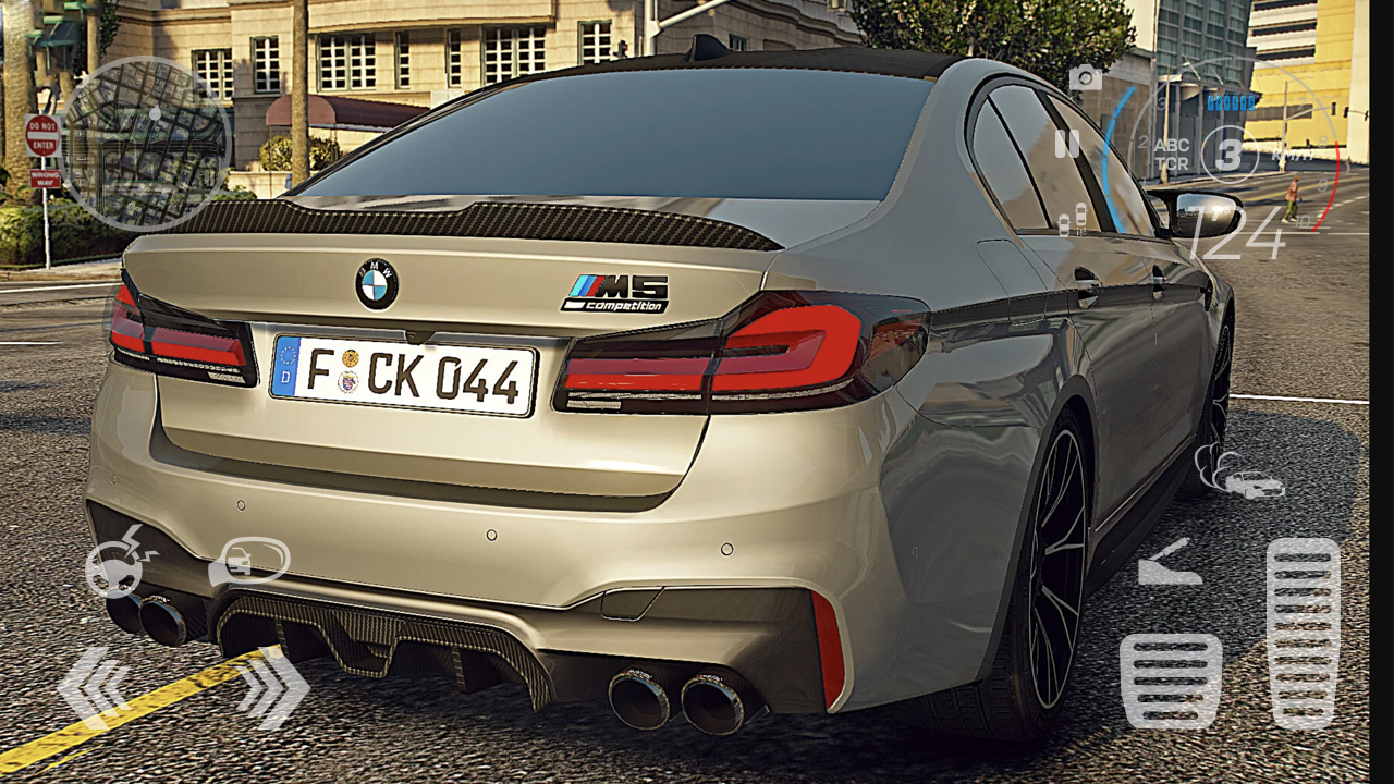 اسکرین شات 2 بازی BMW M5: Driving Car Simulator