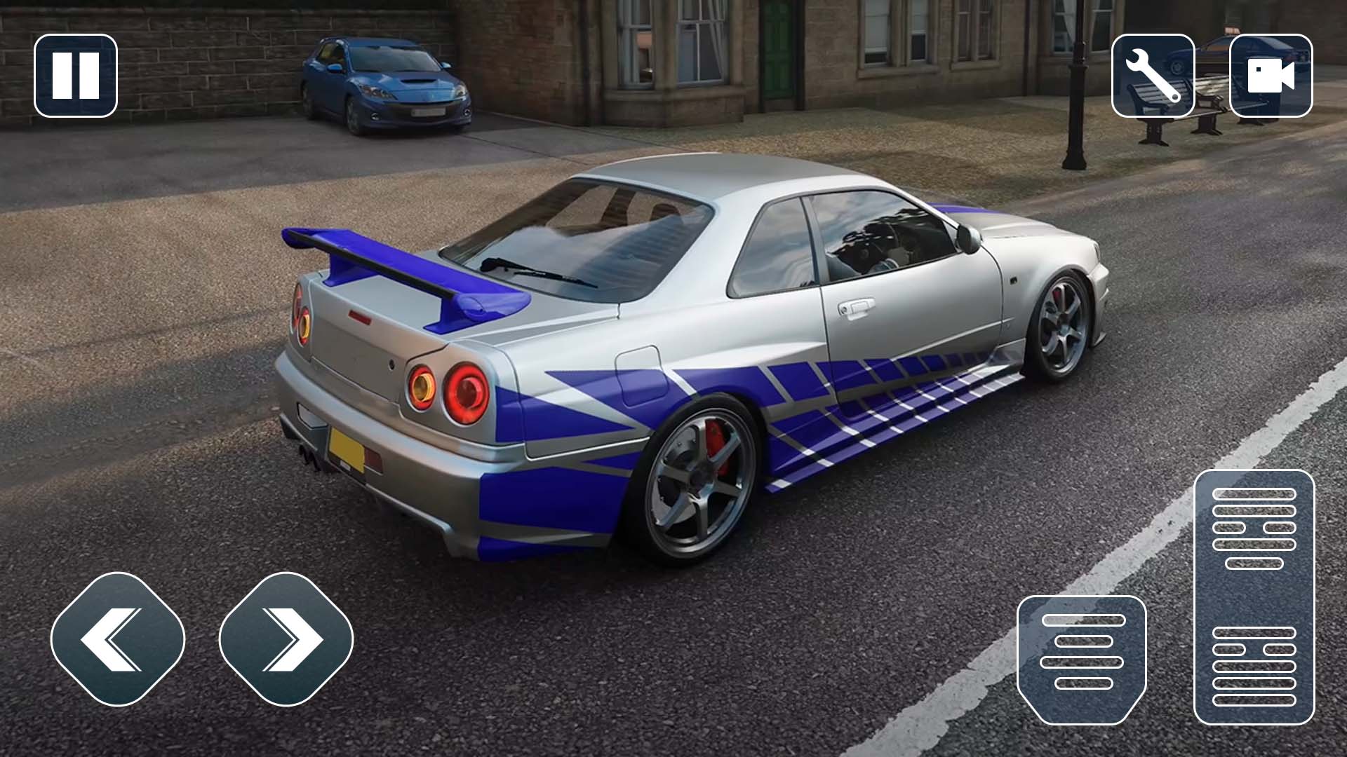اسکرین شات 3 بازی Nissan GTR Skyline Driving Sim
