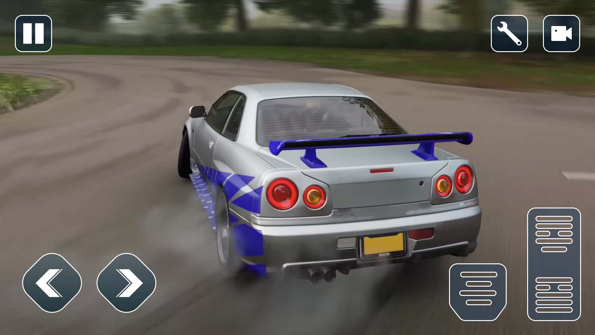 اسکرین شات 4 بازی Nissan GTR Skyline Driving Sim