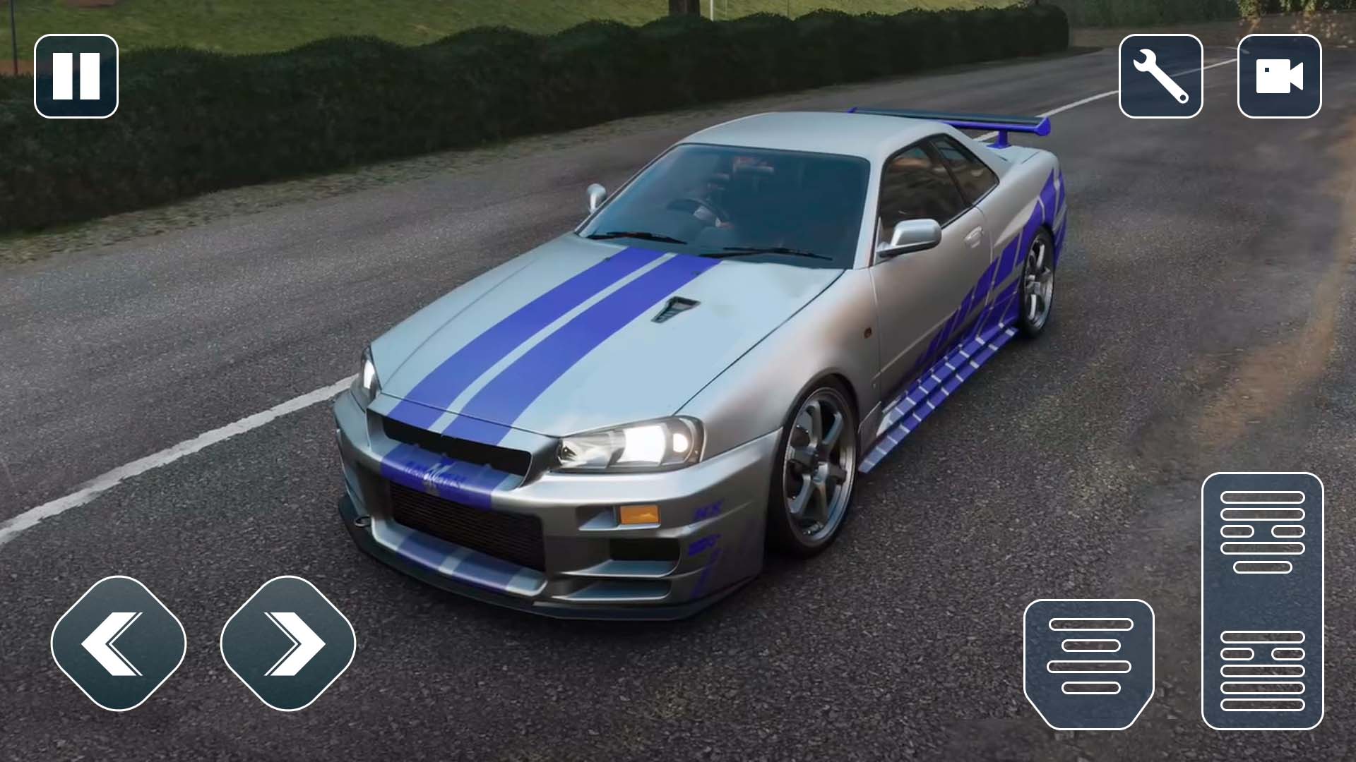 اسکرین شات 2 بازی Nissan GTR Skyline Driving Sim