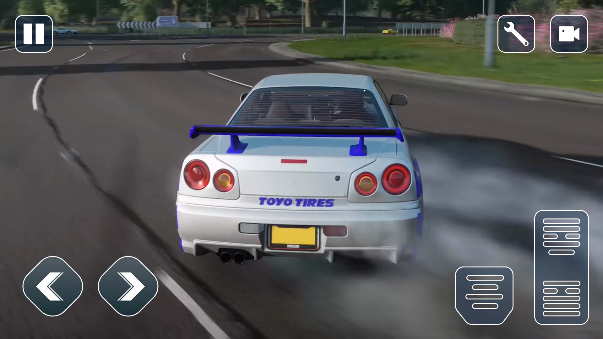 اسکرین شات 1 بازی Nissan GTR Skyline Driving Sim