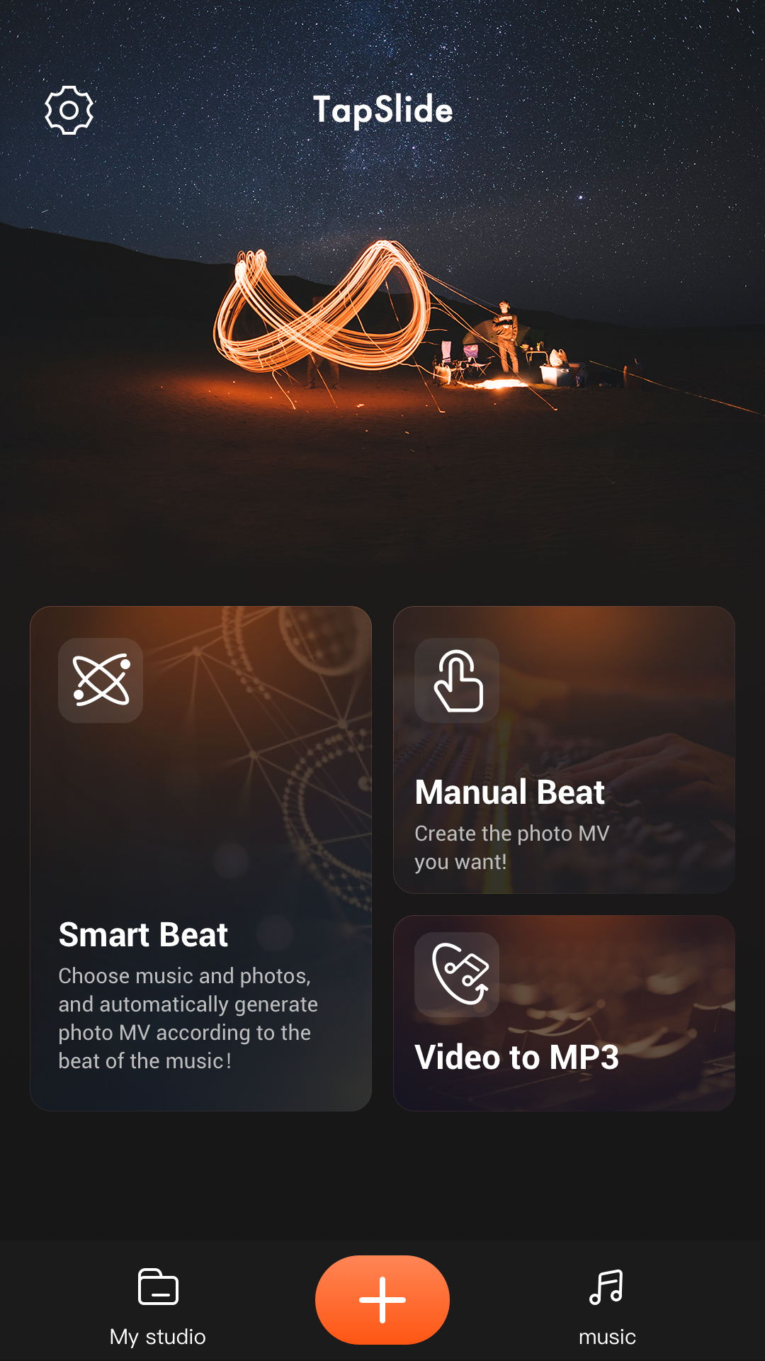 اسکرین شات 7 برنامه Music Video Maker - TapSlide