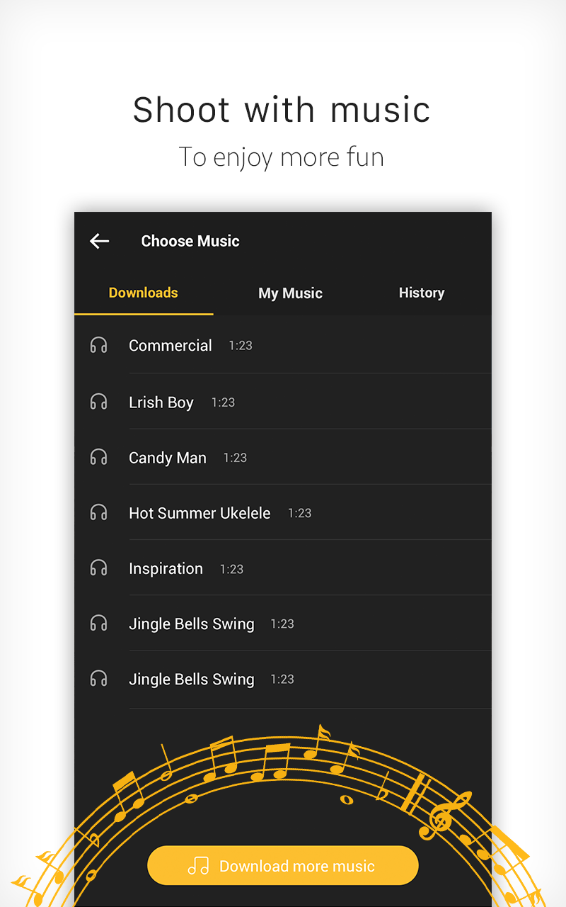 اسکرین شات 5 برنامه V Camera (وی کمرا)