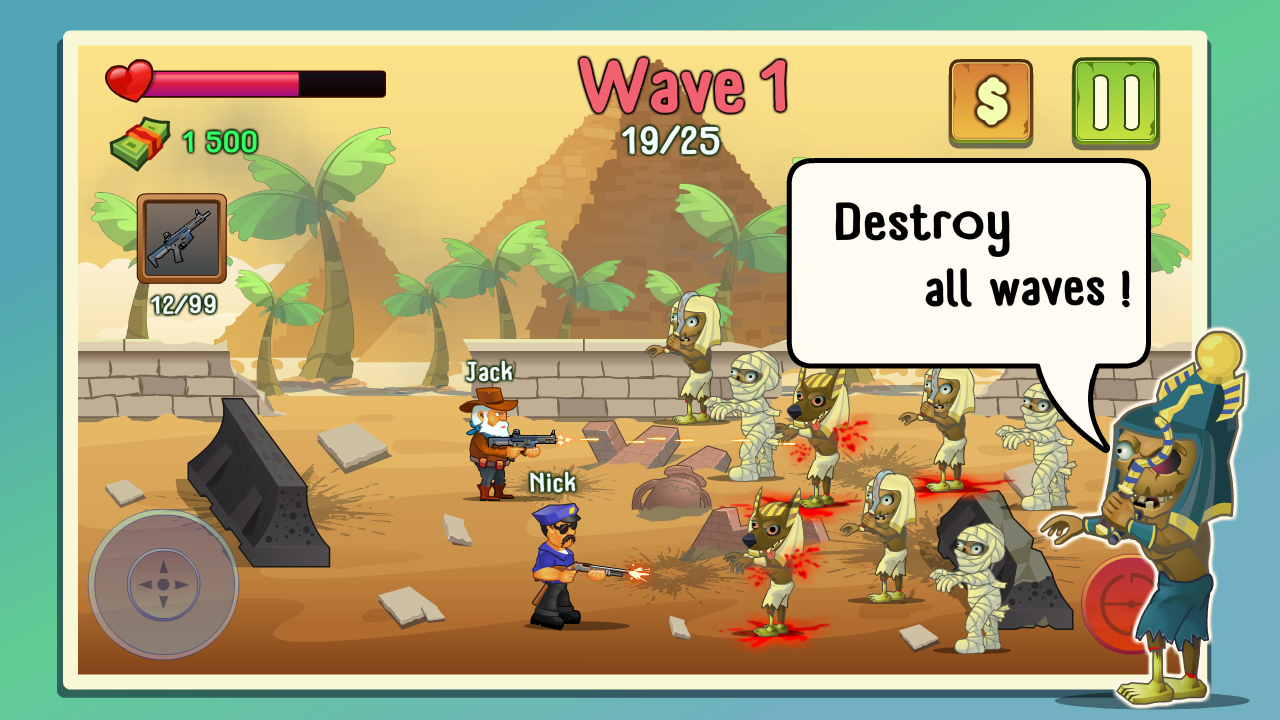اسکرین شات 2 بازی Two guys & Zombies: bluetooth