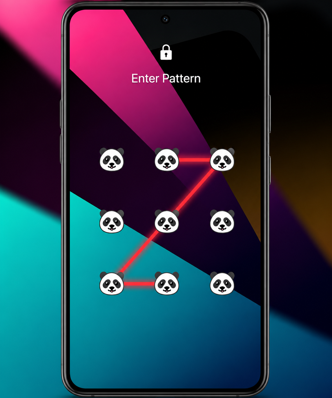 اسکرین شات 6 برنامه Photo Pattern Lock Screen