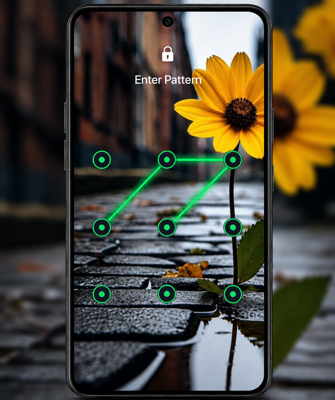اسکرین شات 7 برنامه Photo Pattern Lock Screen