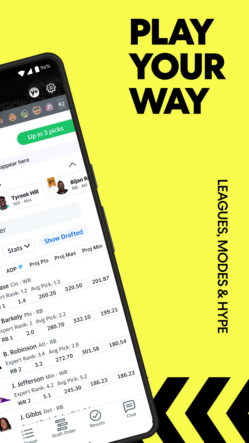 اسکرین شات 3 برنامه Yahoo Fantasy Sports