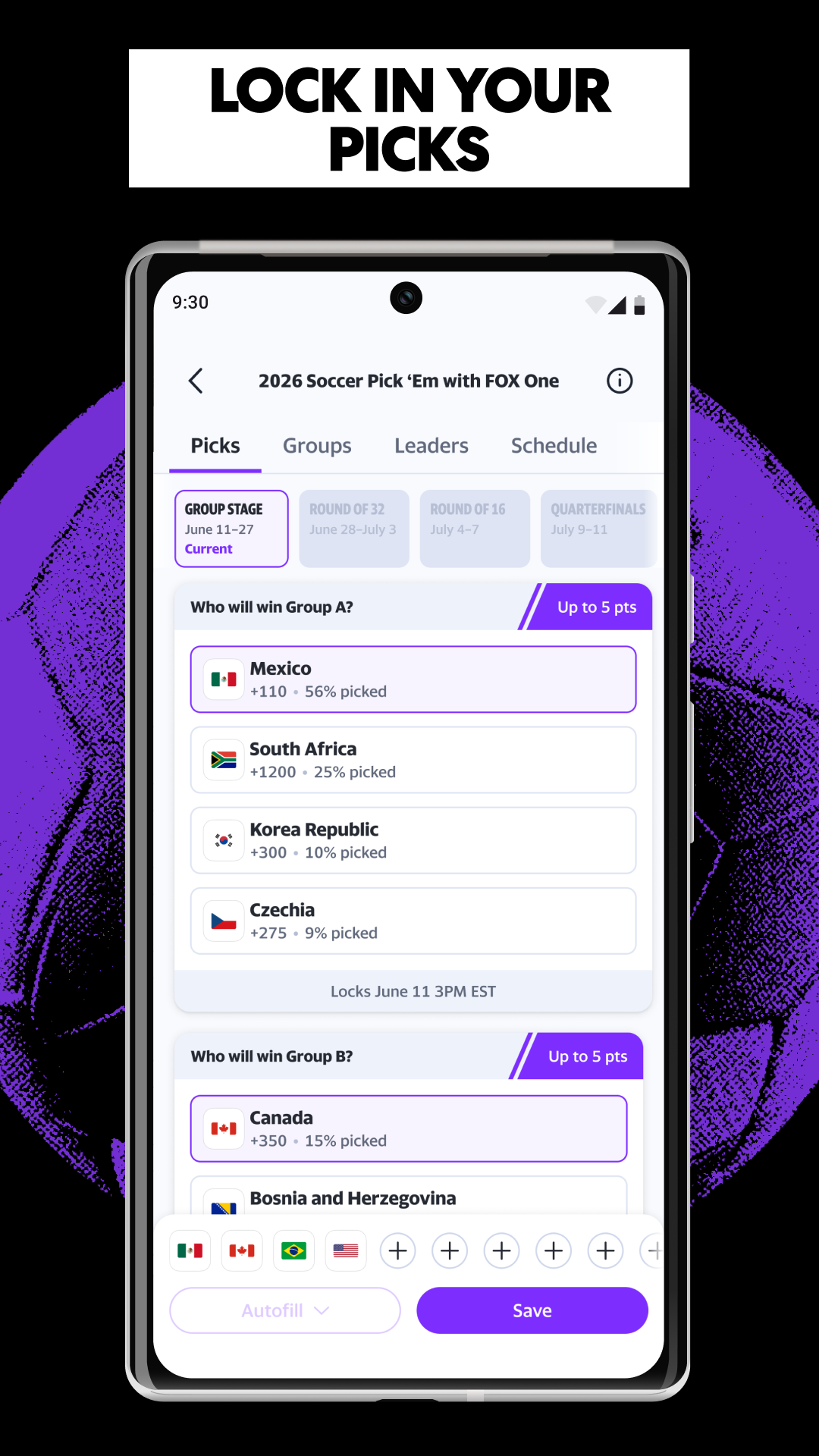 اسکرین شات 2 برنامه Yahoo Fantasy Sports: NBA, MLB