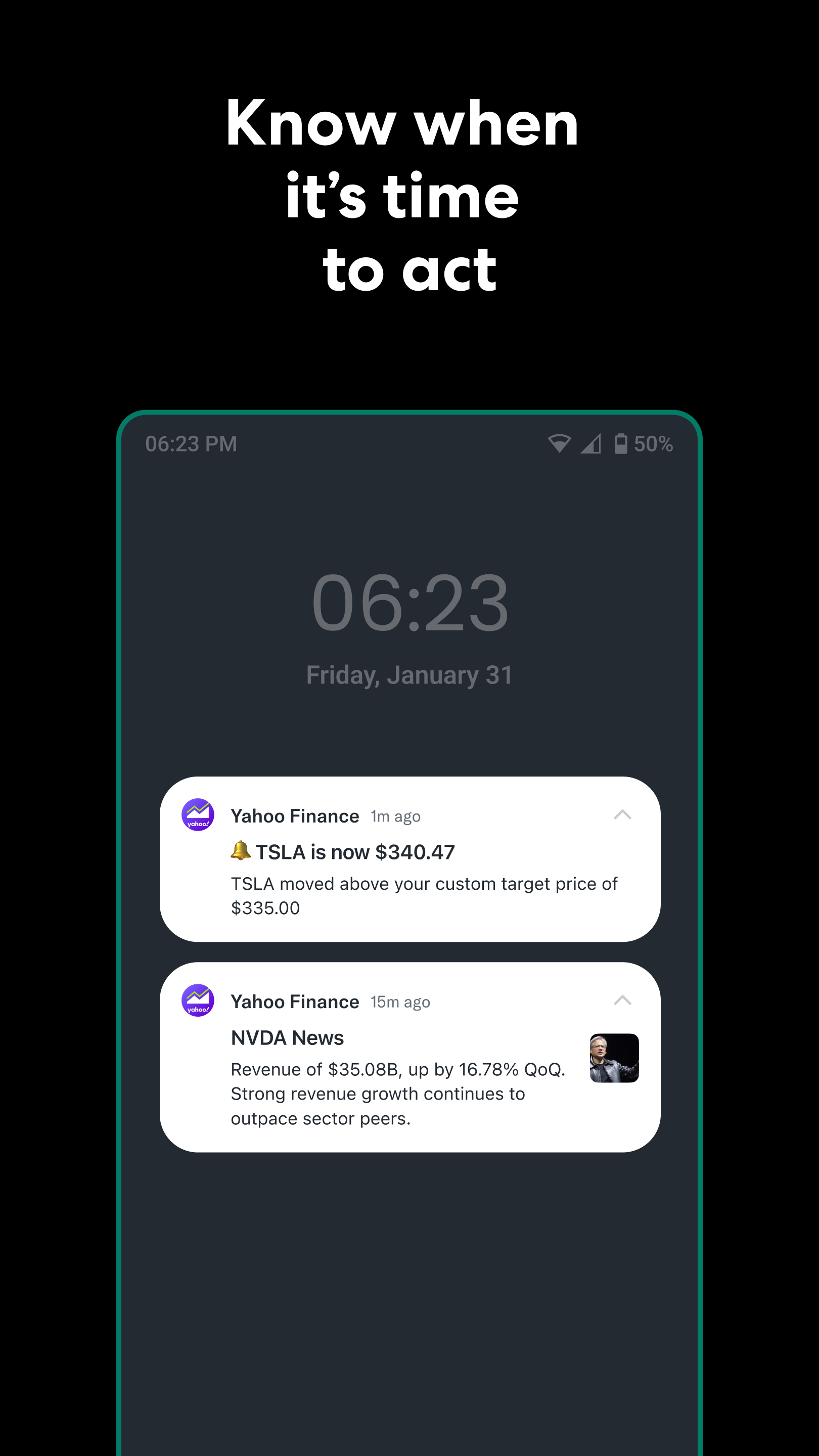 اسکرین شات 3 برنامه Yahoo Finance: Stocks & News