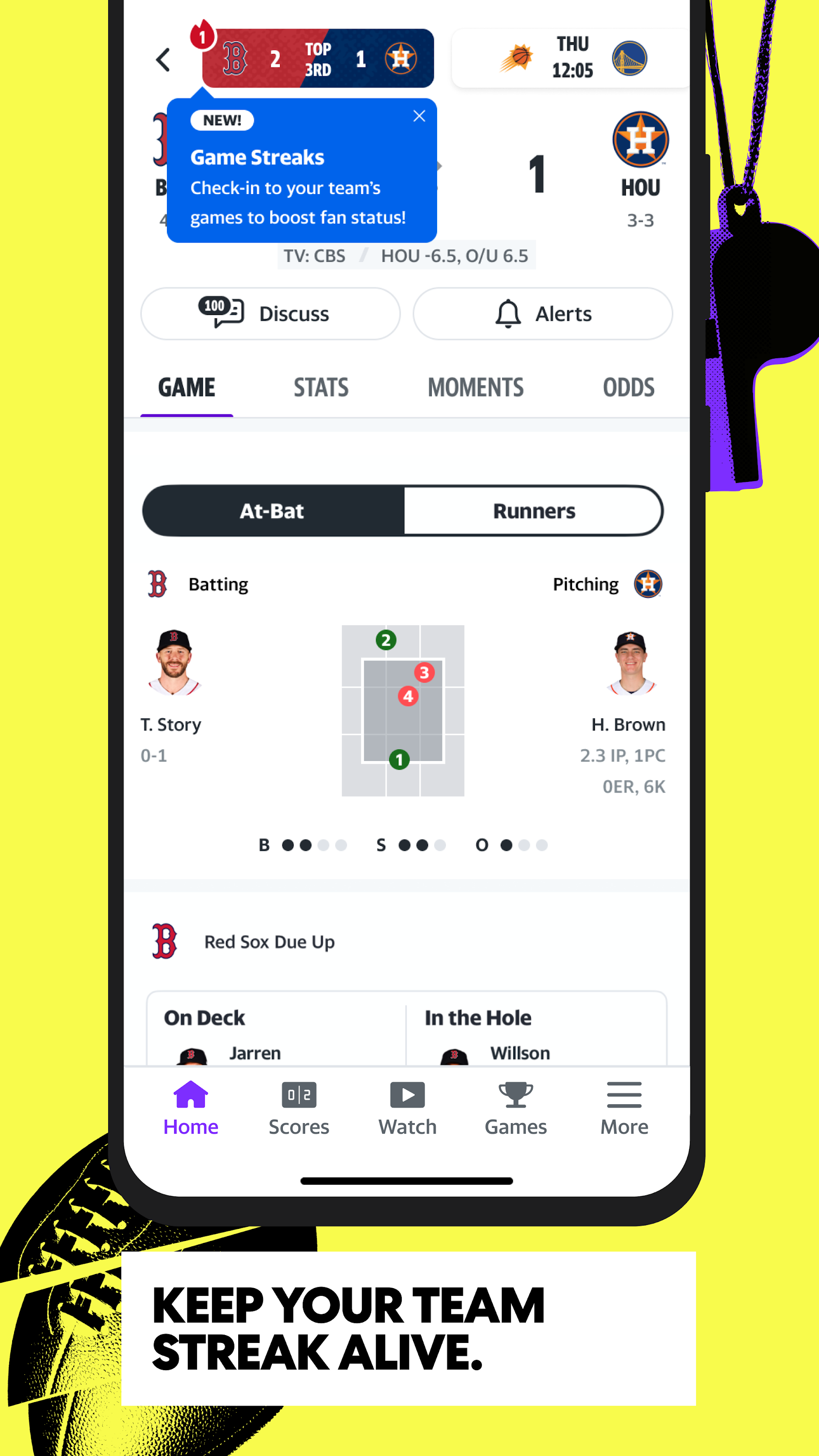 اسکرین شات 5 برنامه Yahoo Sports: Scores and News