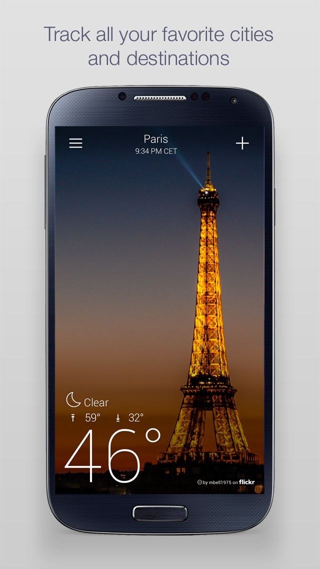 اسکرین شات 5 برنامه Yahoo Weather