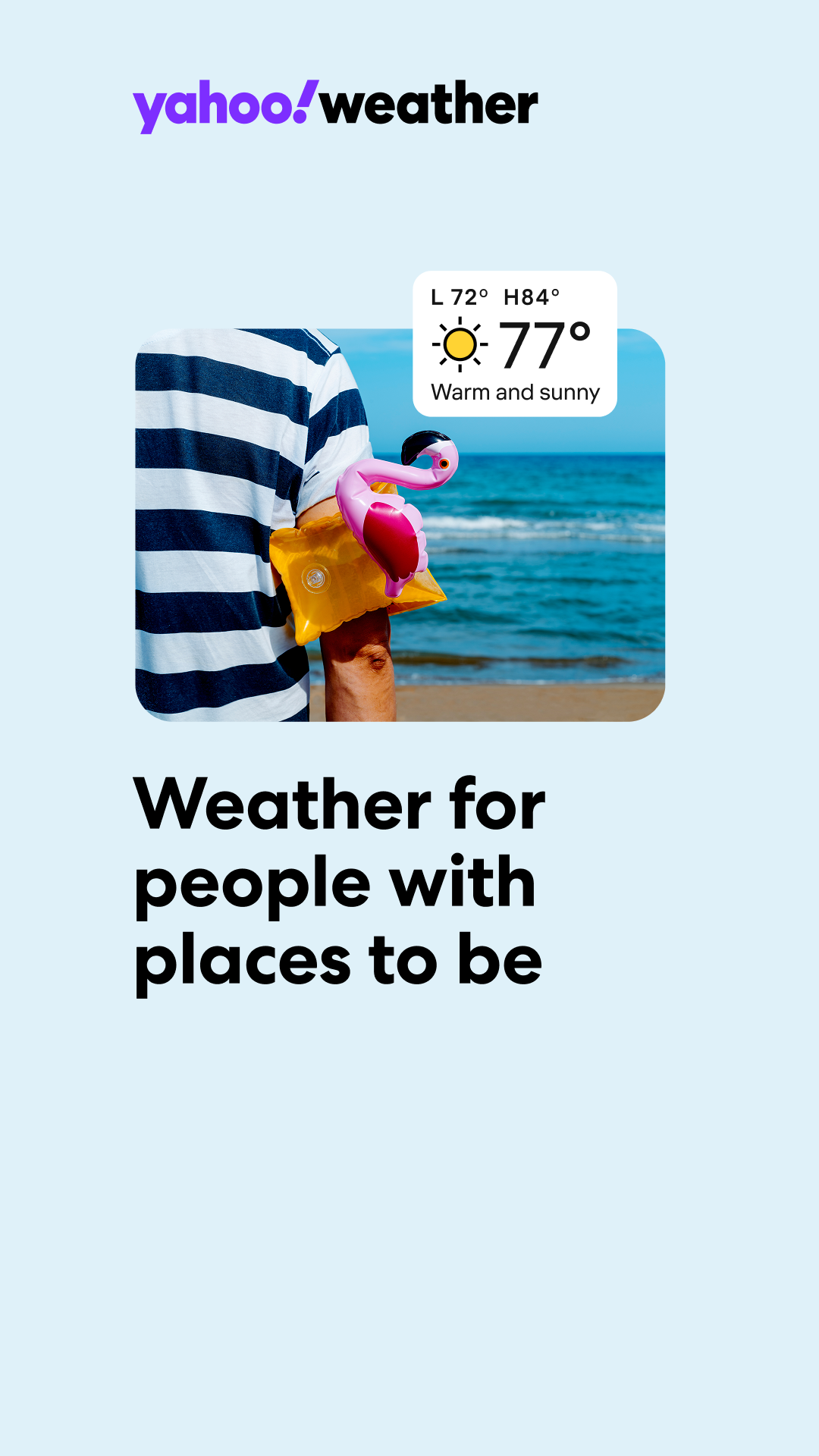 اسکرین شات 1 برنامه Yahoo Weather: Forecast & Maps