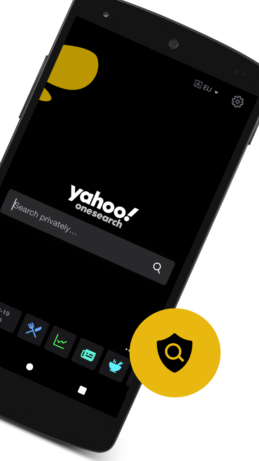 اسکرین شات 3 برنامه Yahoo OneSearch