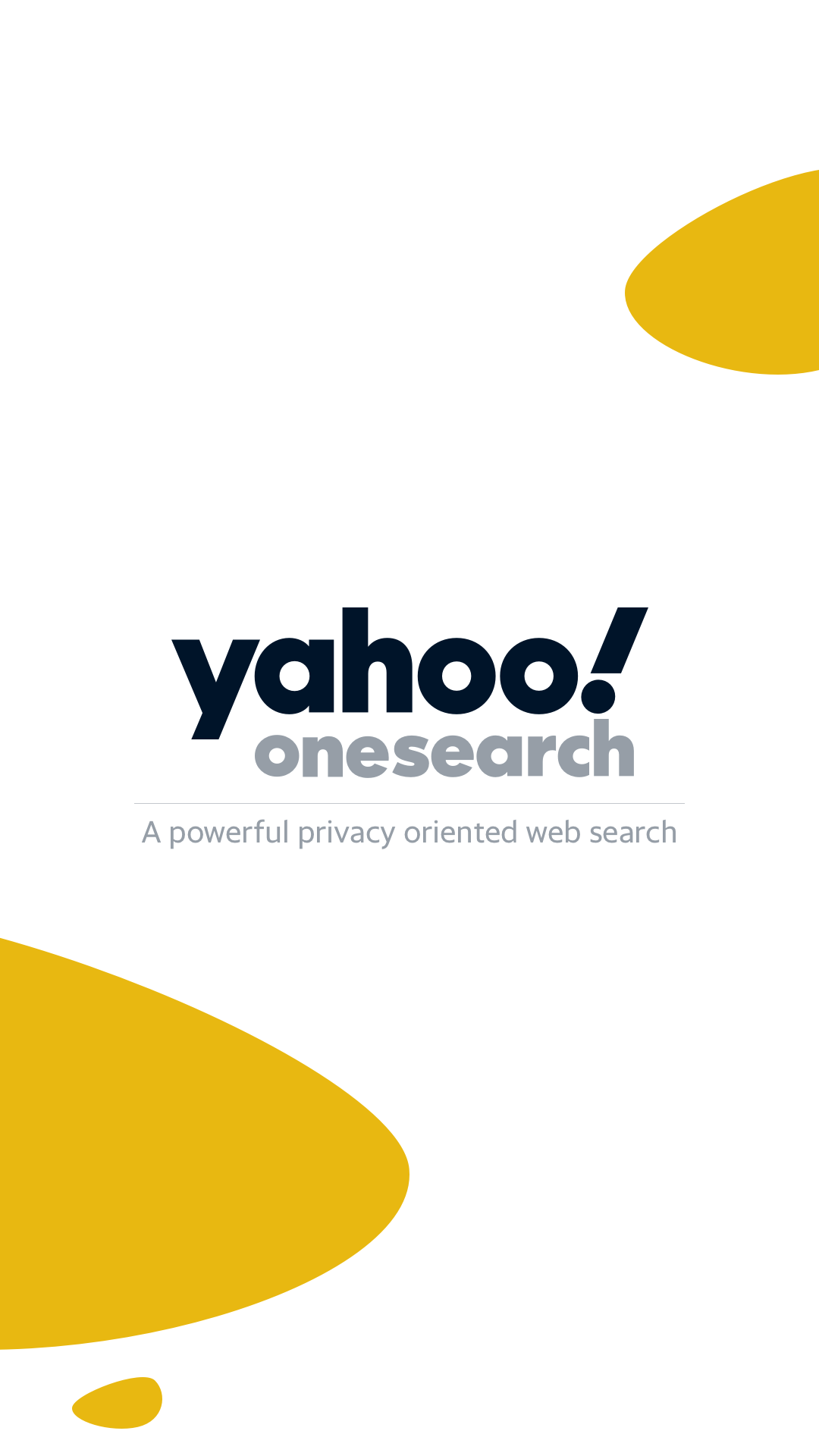 اسکرین شات 1 برنامه Yahoo OneSearch
