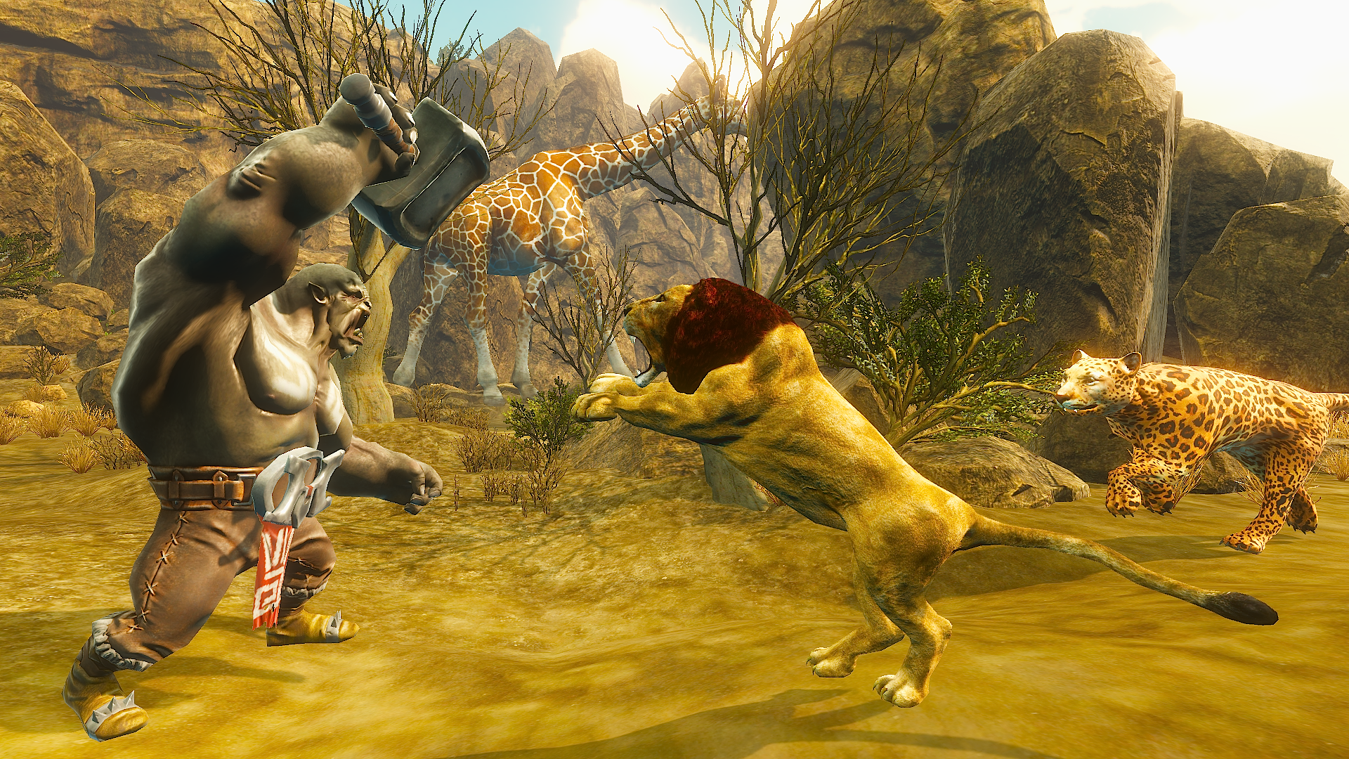 اسکرین شات 1 بازی Fat Orc Life Simulator
