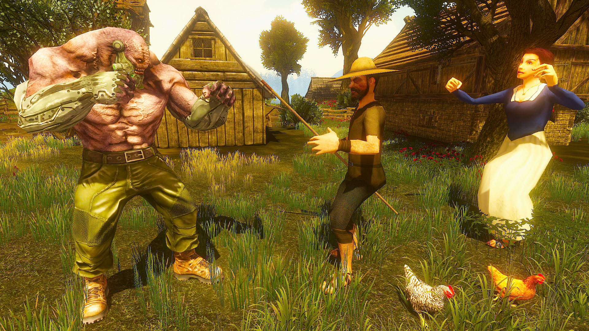 اسکرین شات 3 بازی Mutant Fighter Simulator