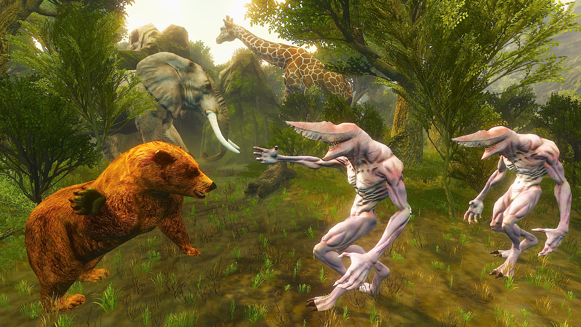 اسکرین شات 1 بازی Scary Monster Simulator