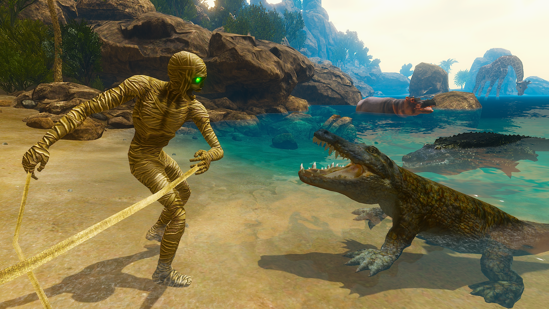 اسکرین شات 3 بازی Mummy vs Wild Life Simulator