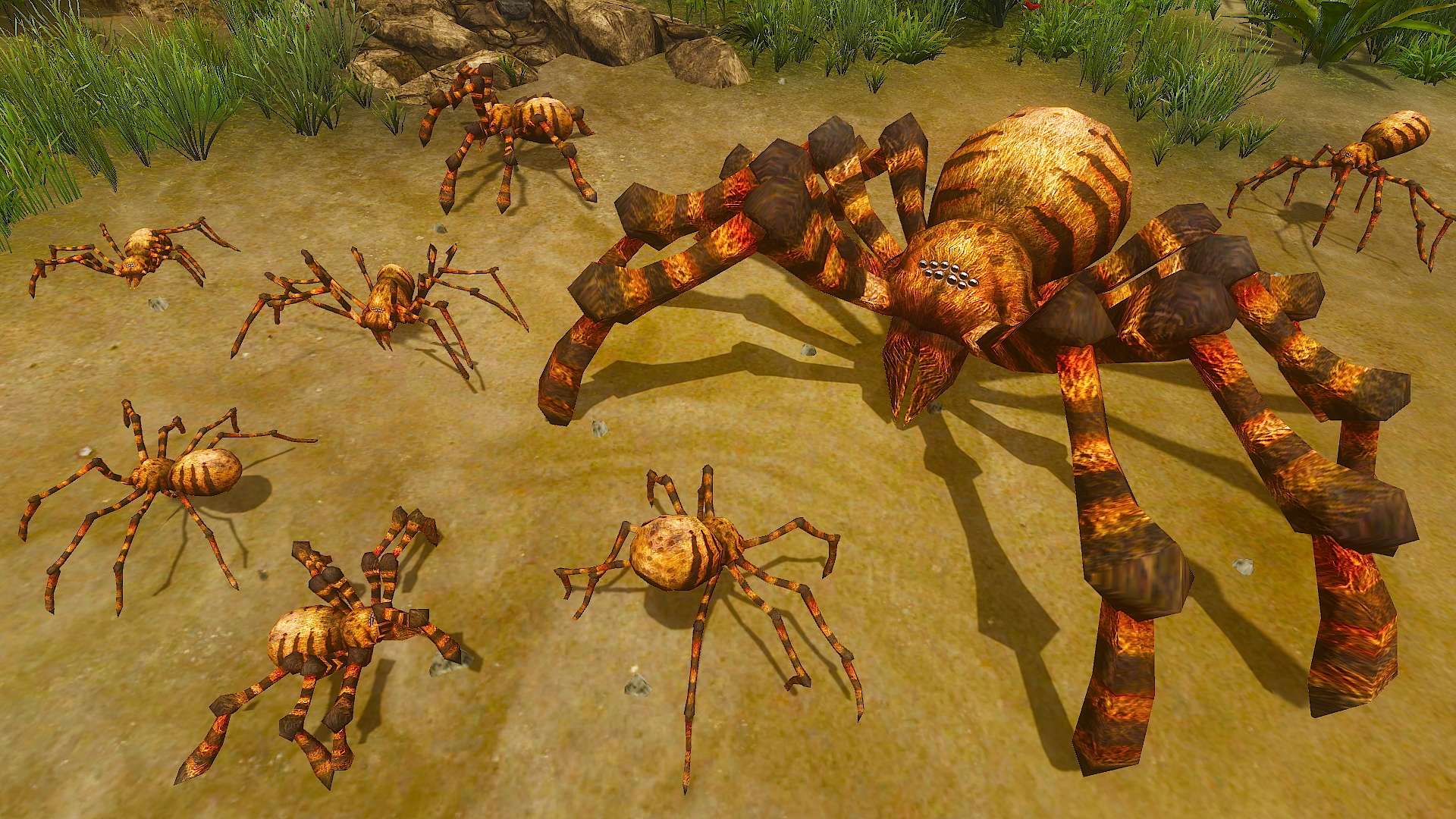 اسکرین شات 3 بازی Hideous Spider Simulator