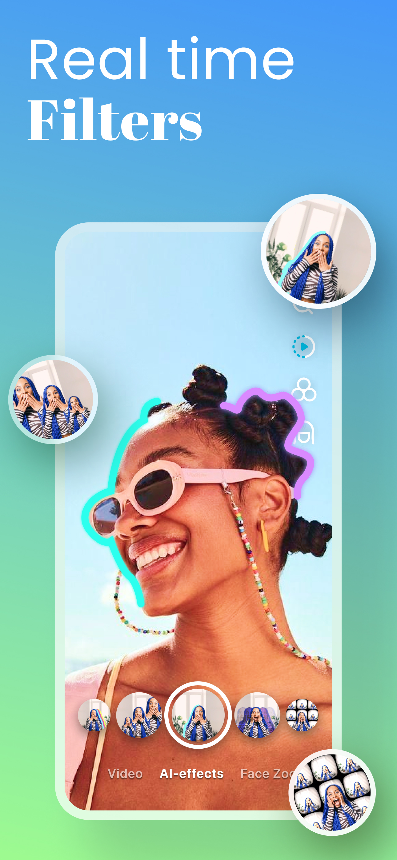 اسکرین شات 7 برنامه Zoomerang - Ai Video Maker