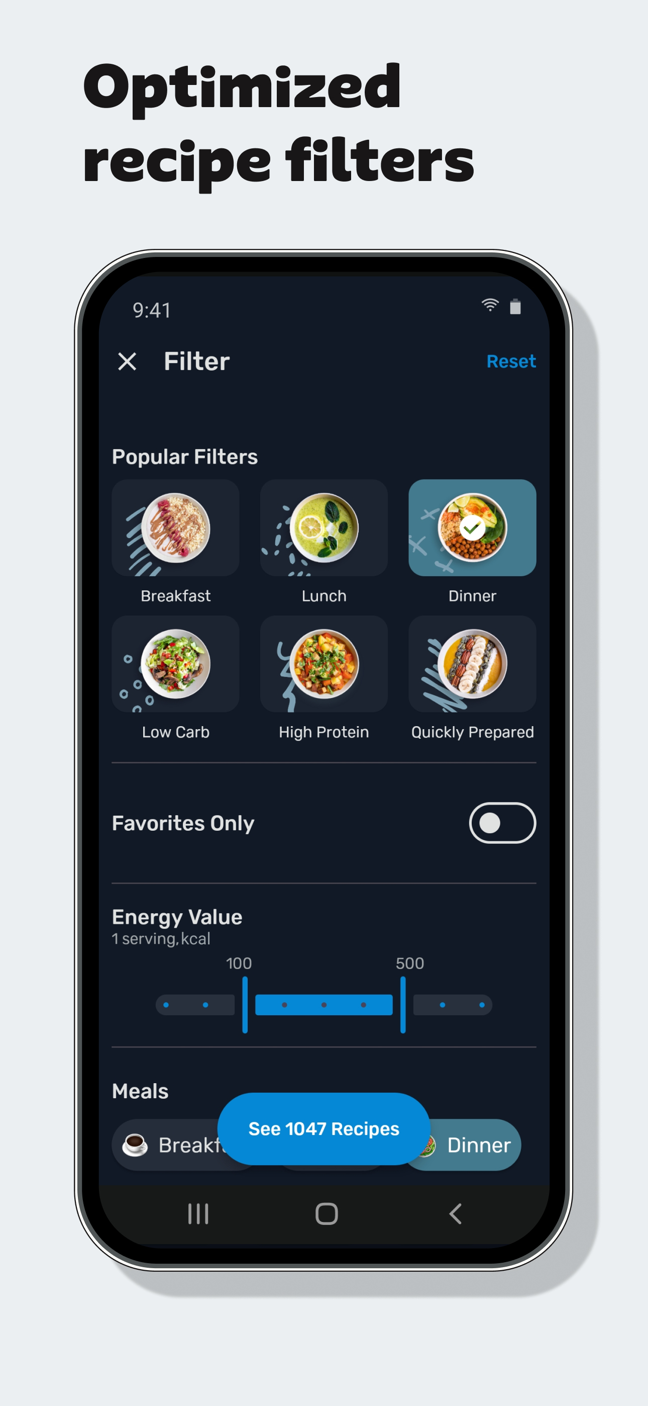 اسکرین شات 6 برنامه AI Calorie Counter by Yazio