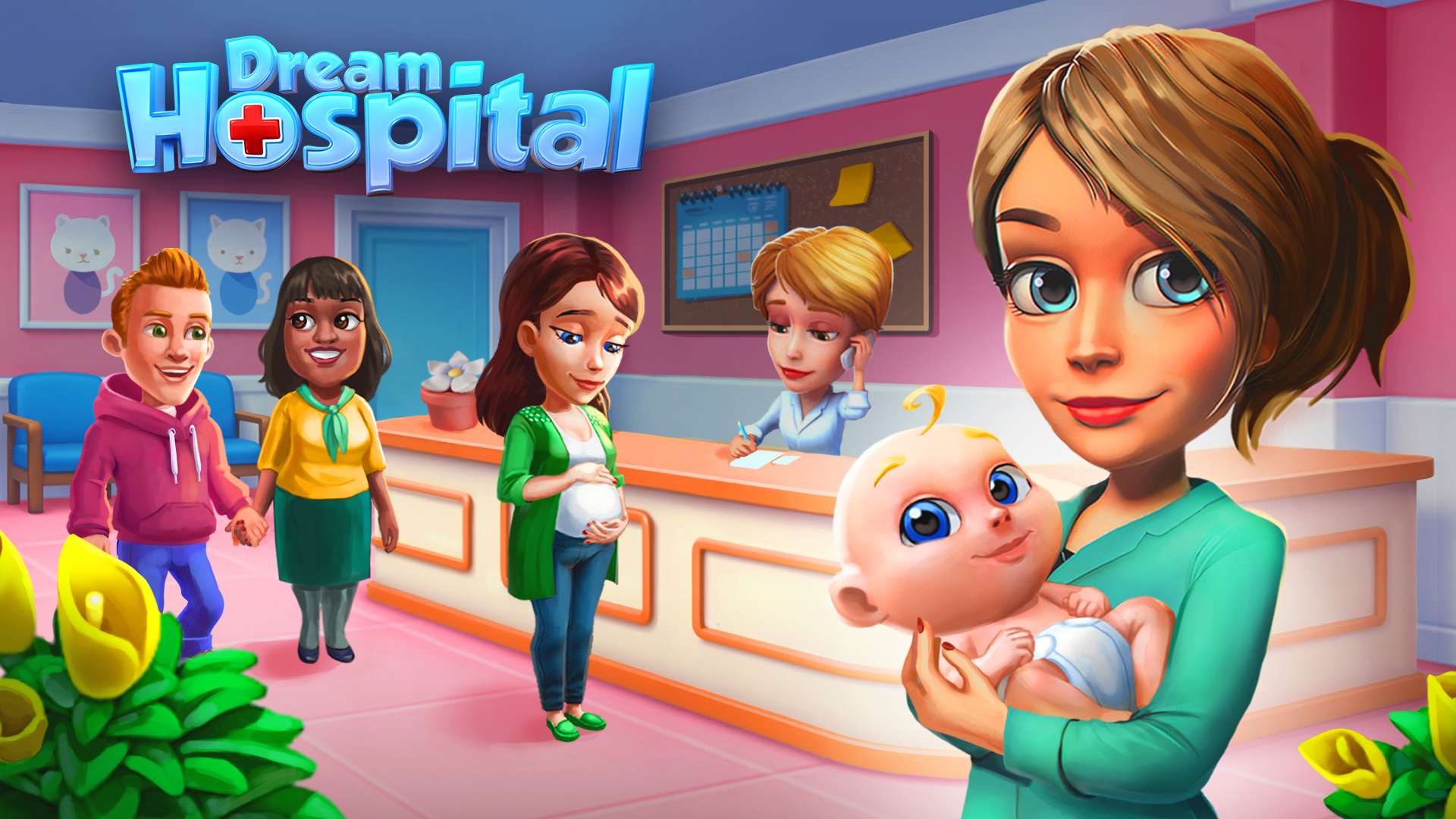 اسکرین شات 1 بازی Dream Hospital: Arzt-Tycoon