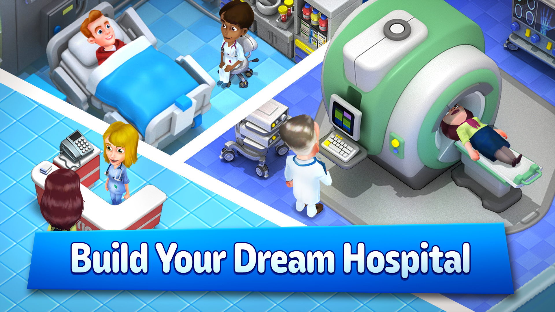 اسکرین شات 1 بازی Dream Hospital: Doctor Tycoon